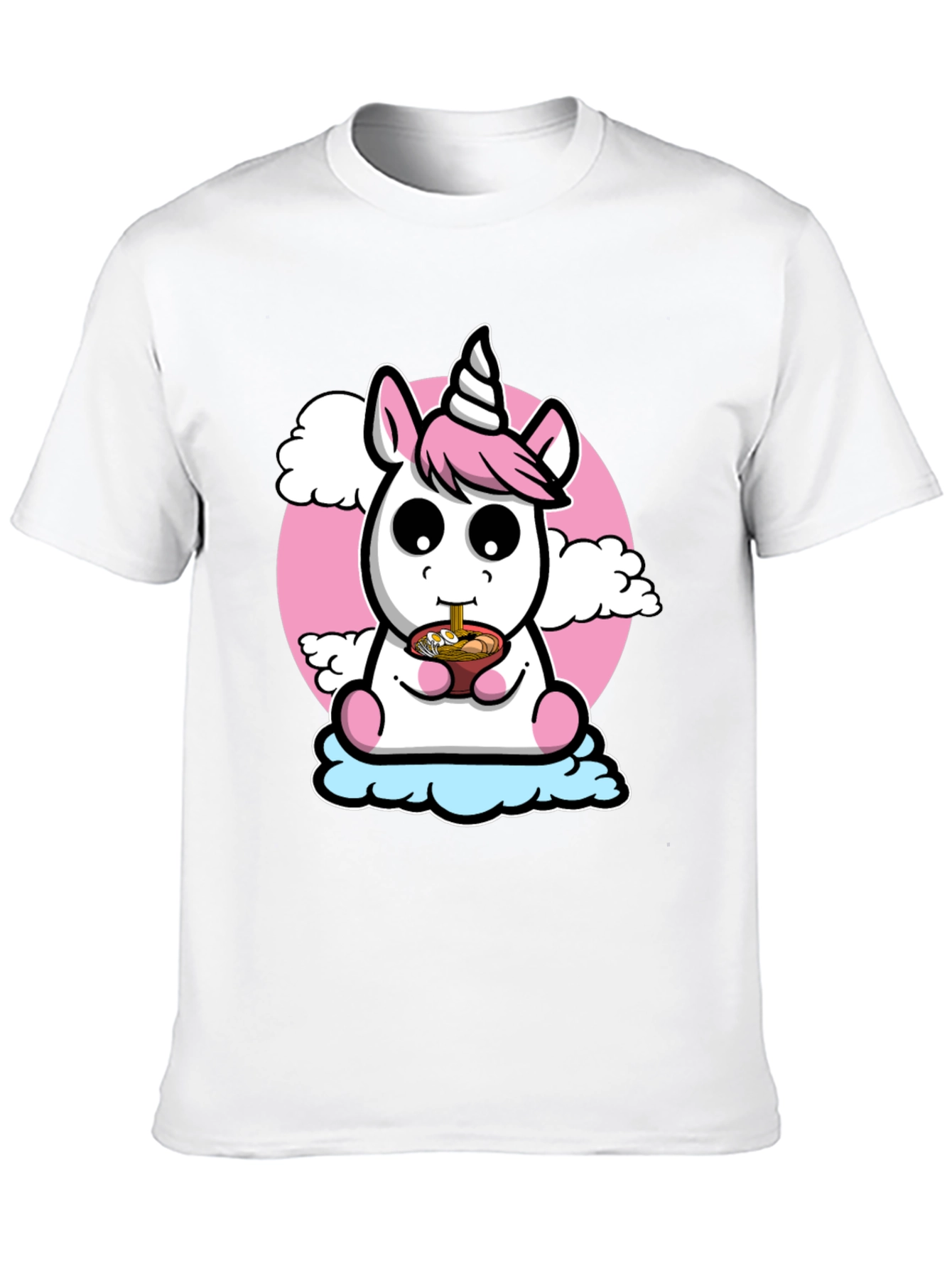 Unicorn Ramen Kawaii T-Shirt