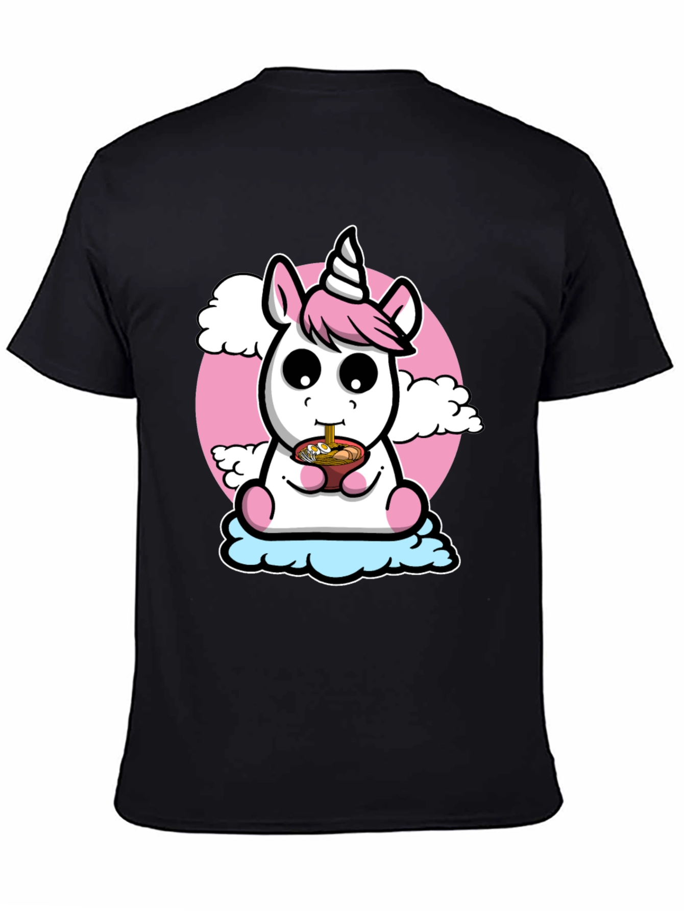 Unicorn Ramen Kawaii T-Shirt