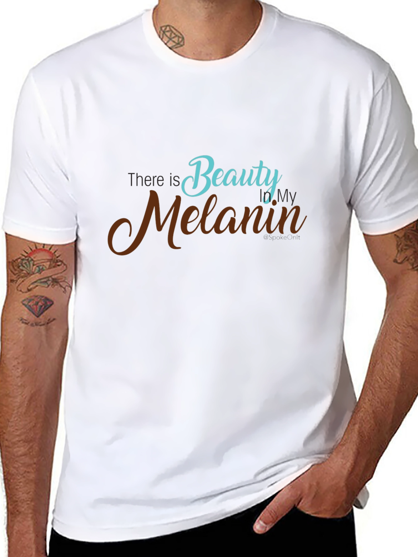 Beauty in My Melanin Black T-Shirt