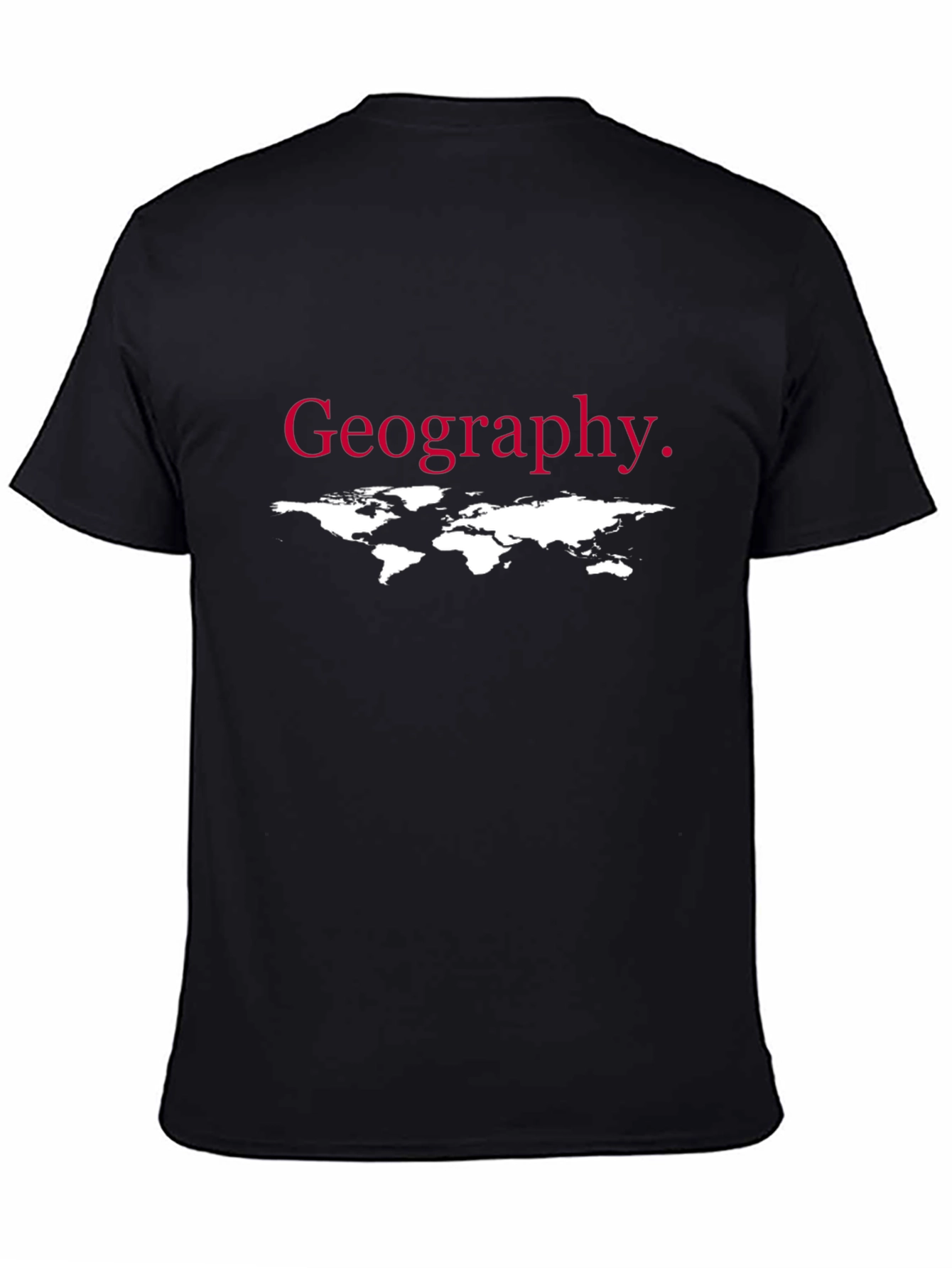 Geography T-Shirt - World Map Design