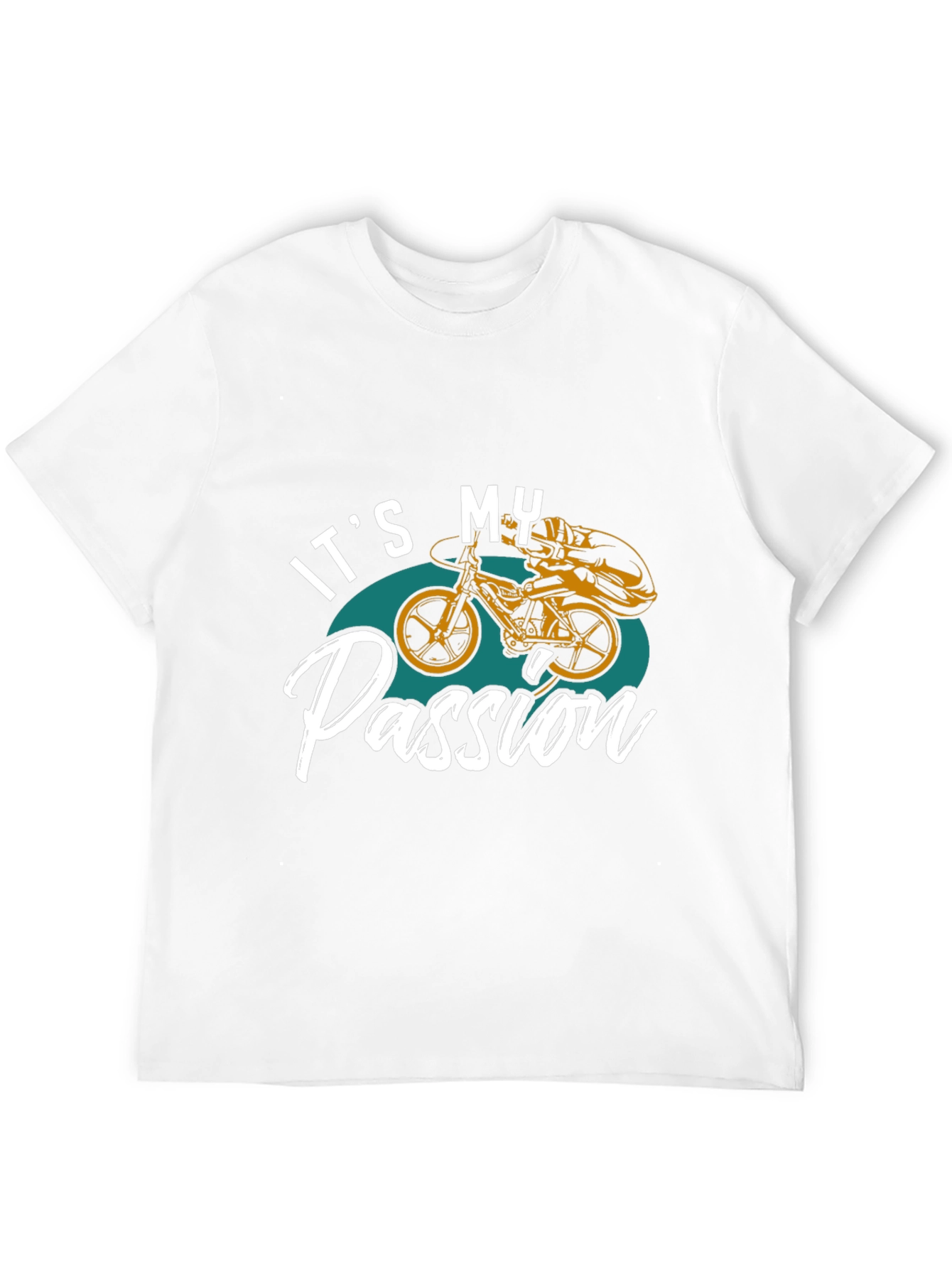 Its My Passion BMX T-Shirt Black Cotton Tee