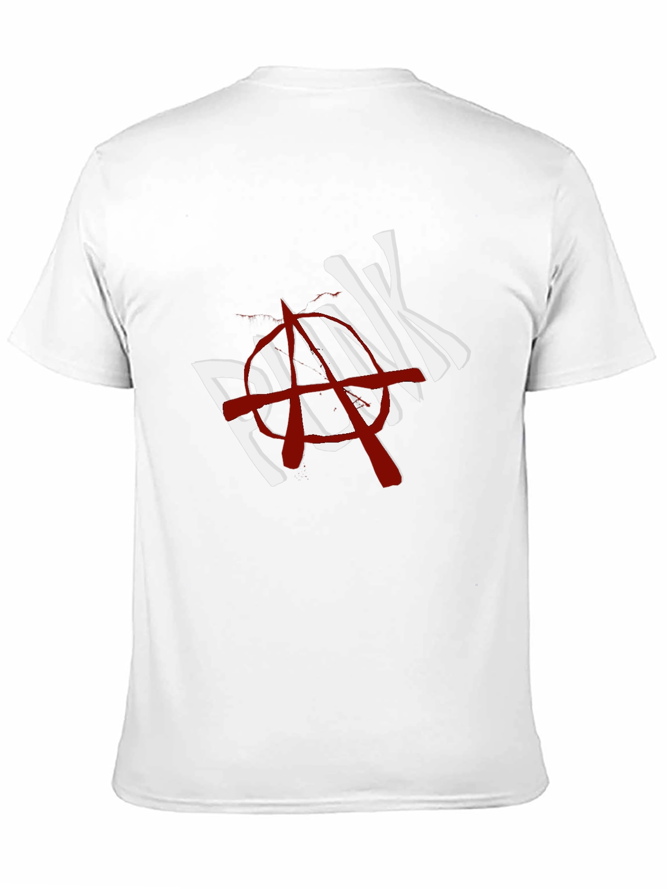 Punk Anarchy Graphic T-Shirt - Black