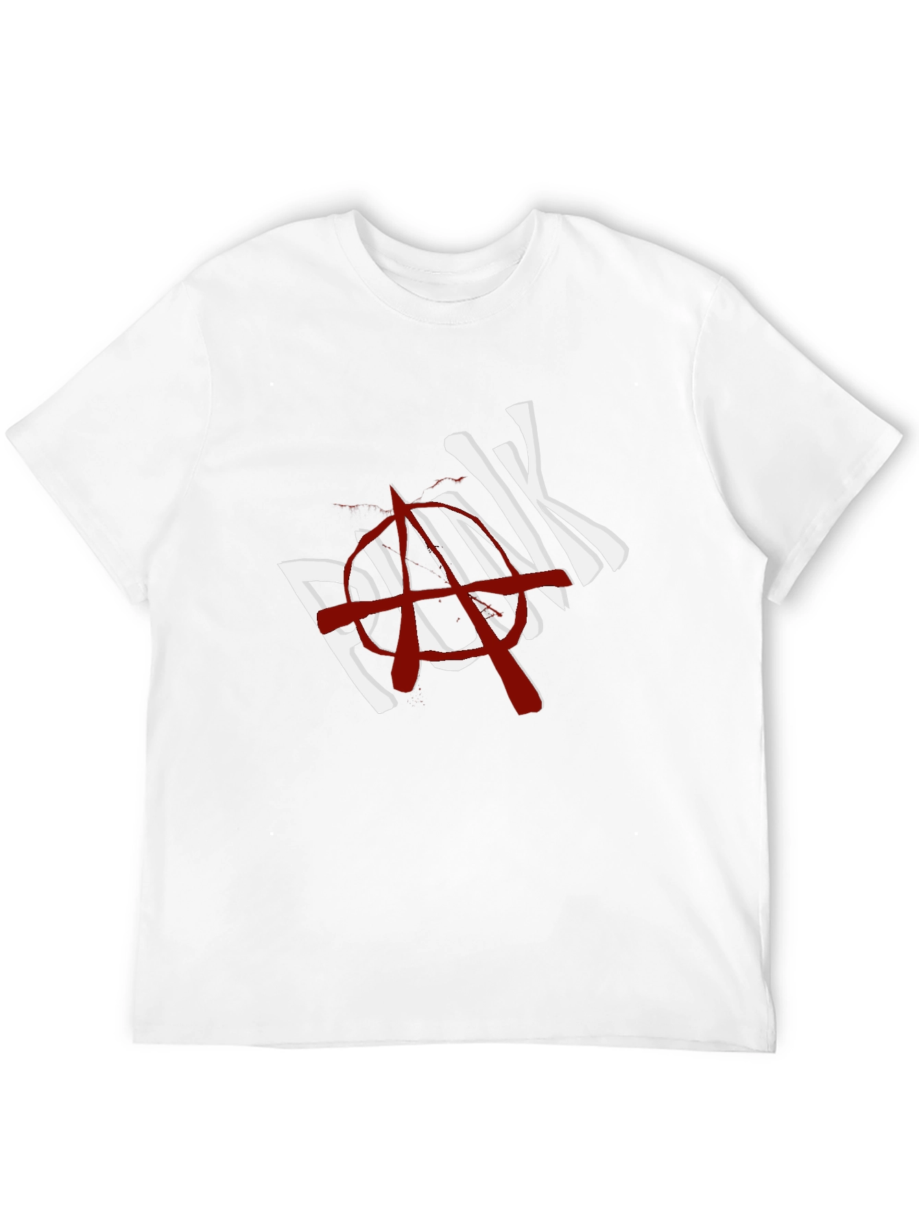Punk Anarchy Graphic T-Shirt - Black