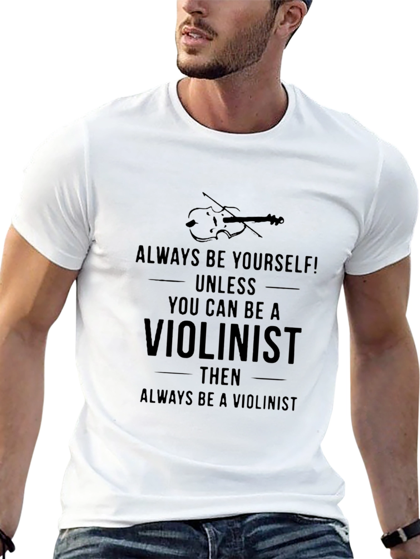 Violinist T-Shirt - Funny Music Lover Tee