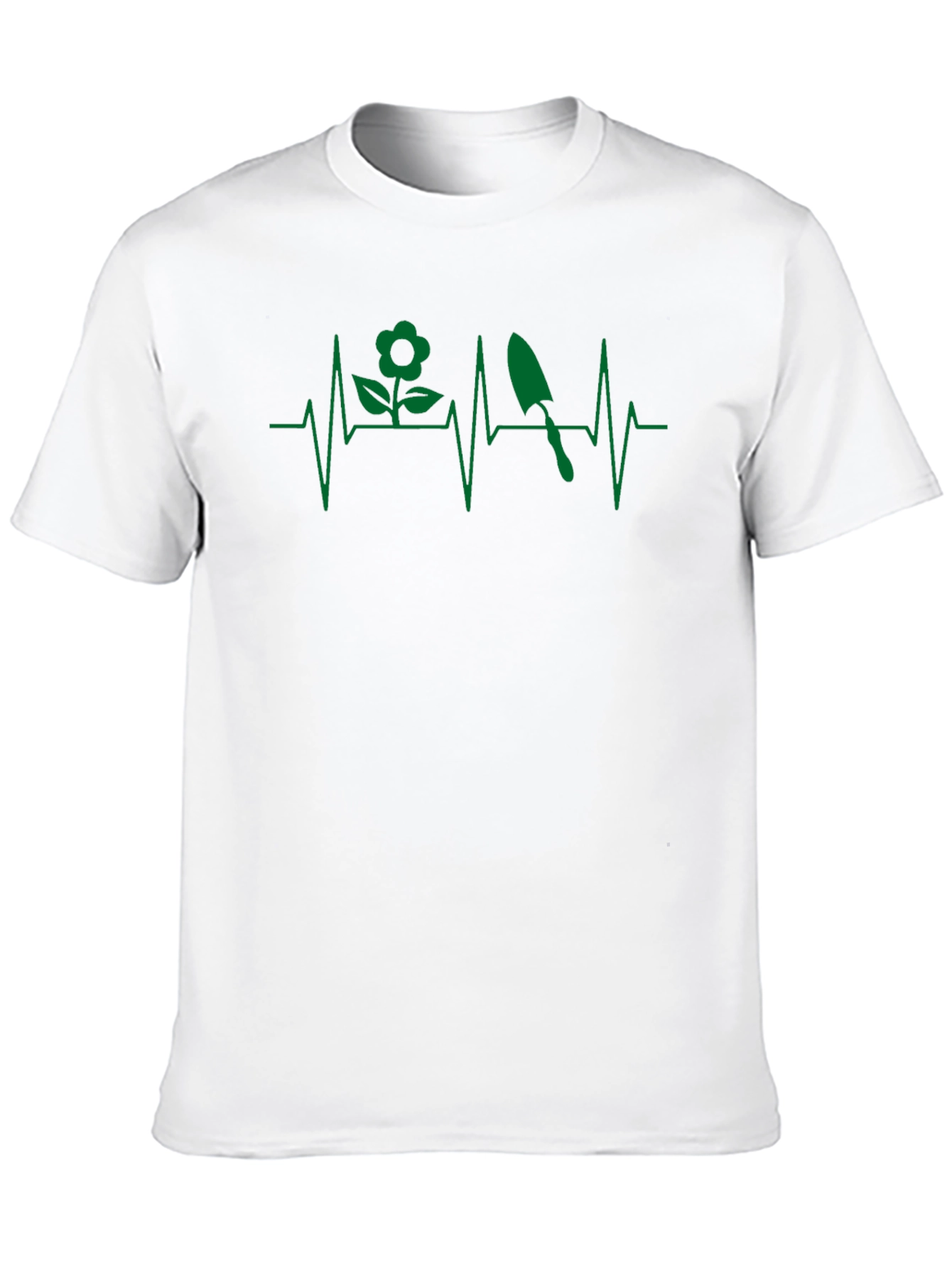 Gardener Heartbeat T-Shirt - Black