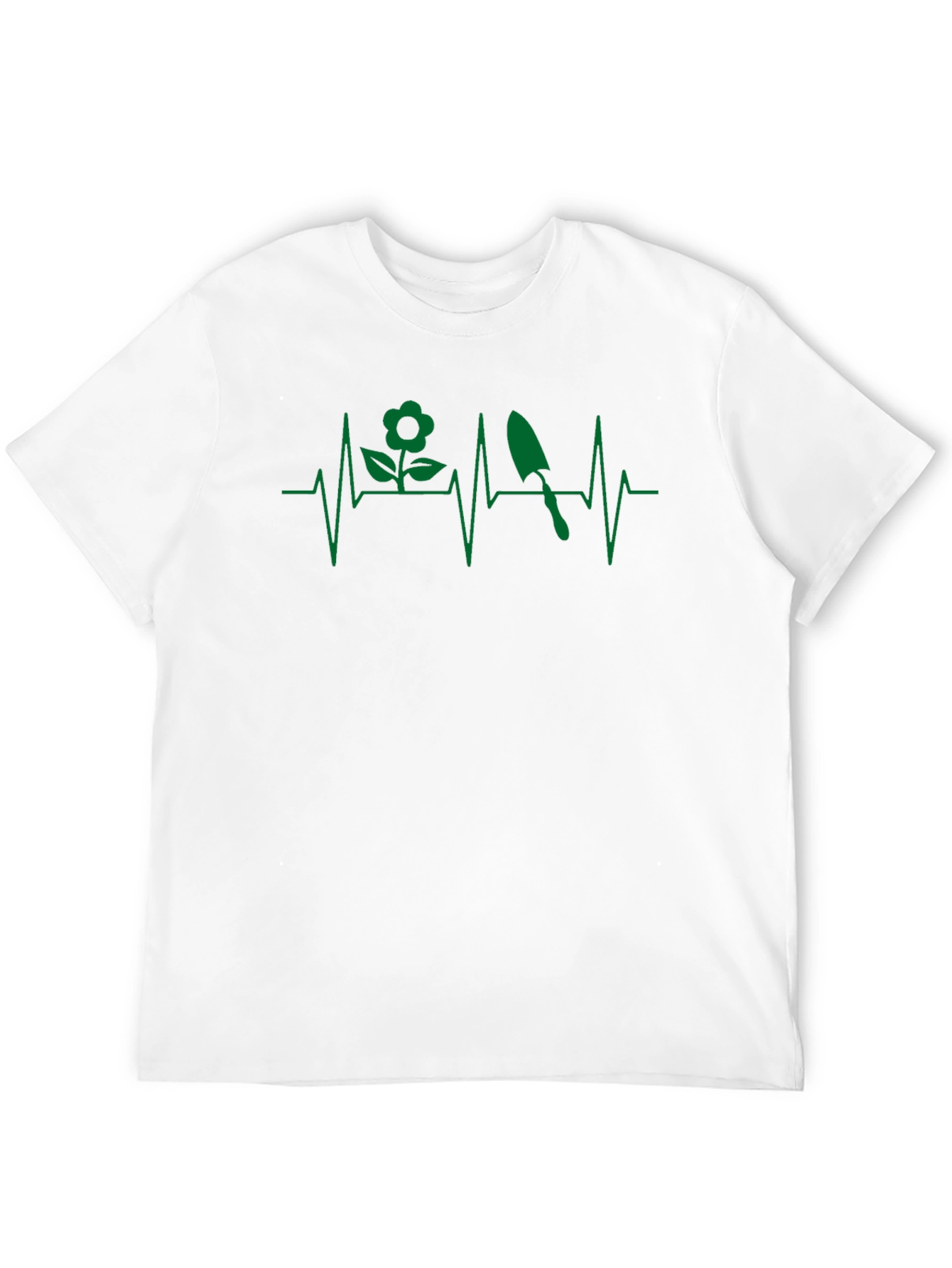 Gardener Heartbeat T-Shirt - Black