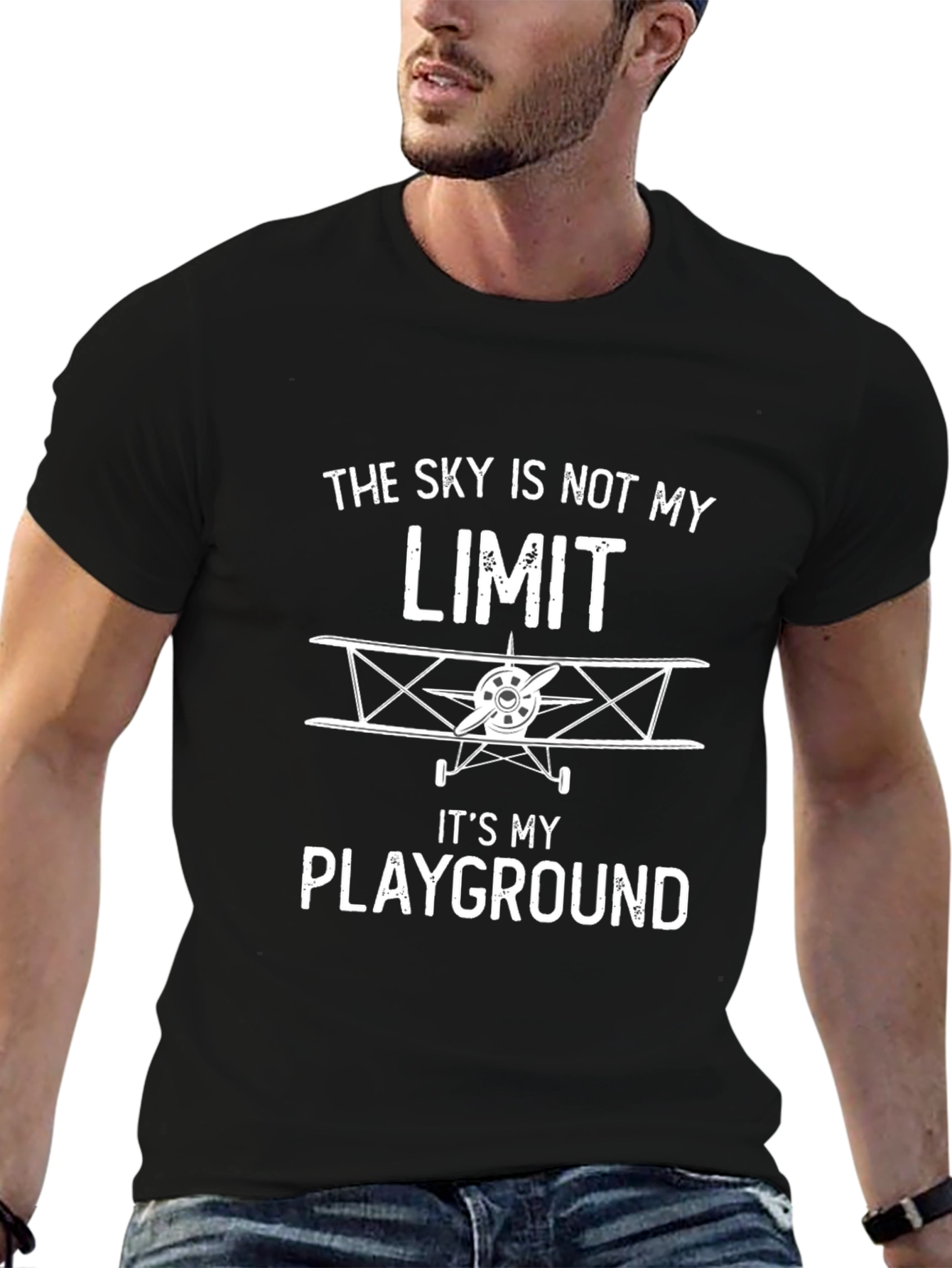 Pilot Aviation T-Shirt - The Sky is My Playground