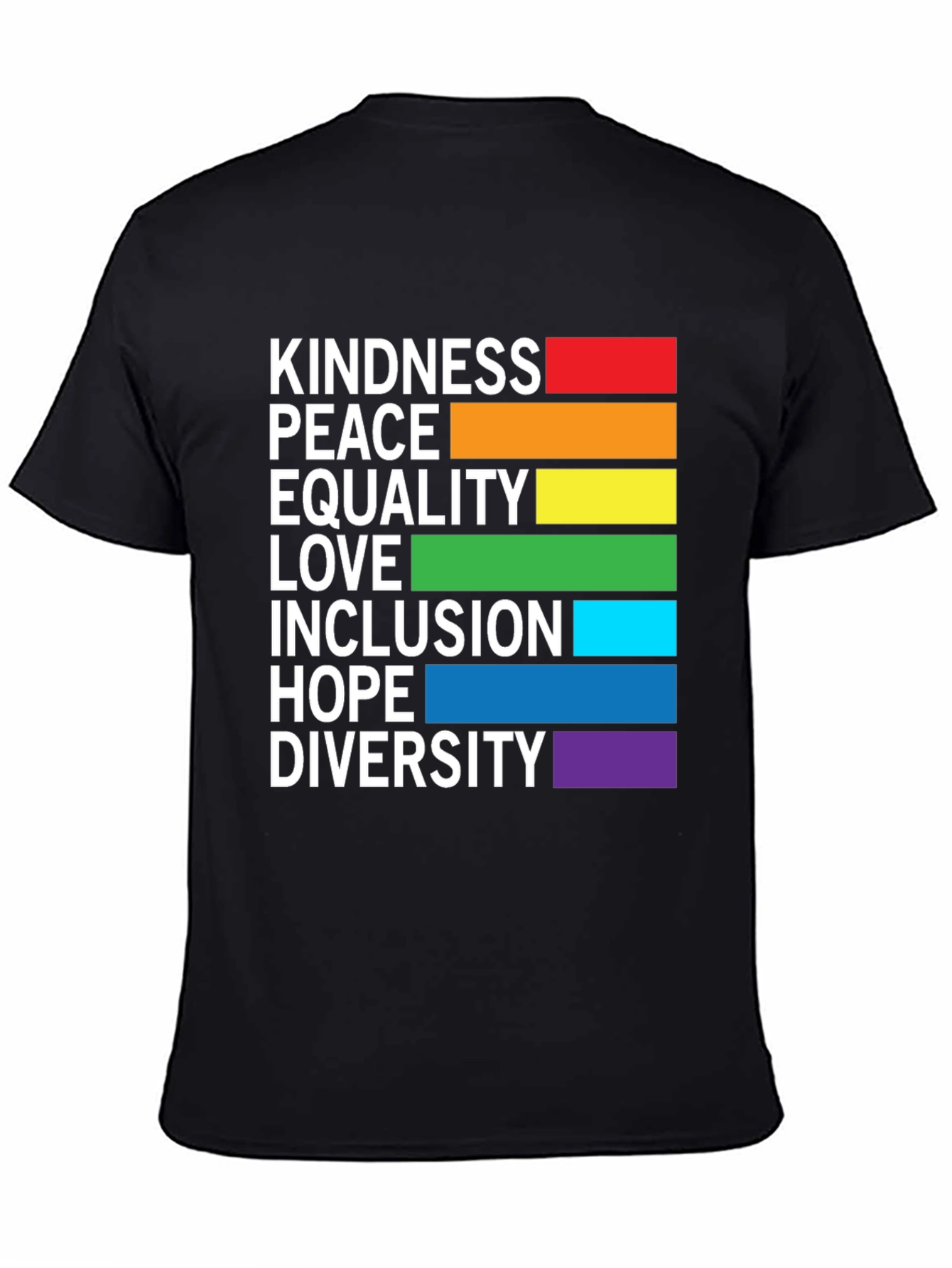 LGBTQ+ Pride Kindness Peace Love Equality T-Shirt