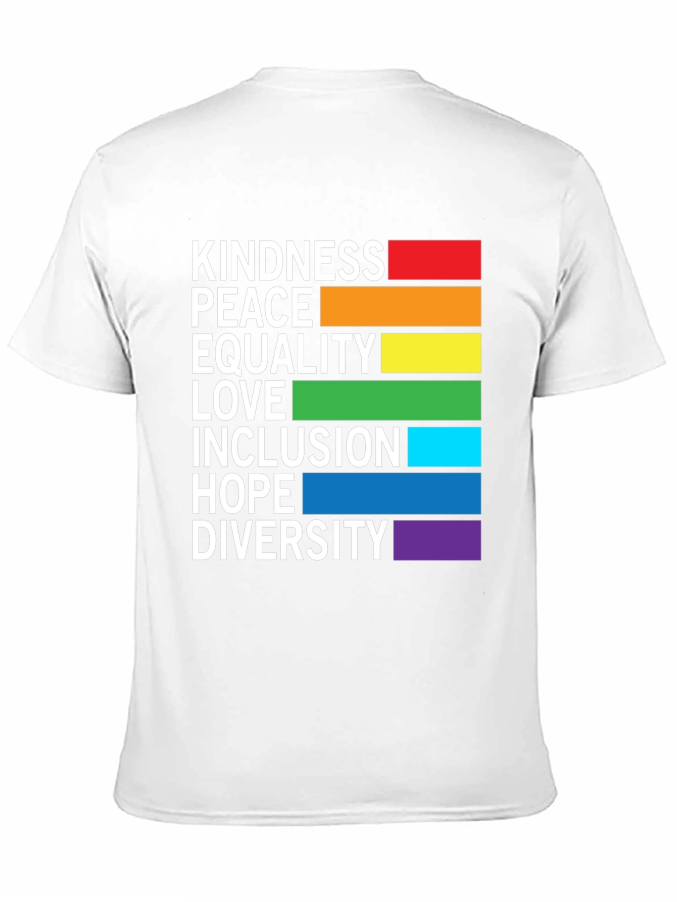 LGBTQ+ Pride Kindness Peace Love Equality T-Shirt