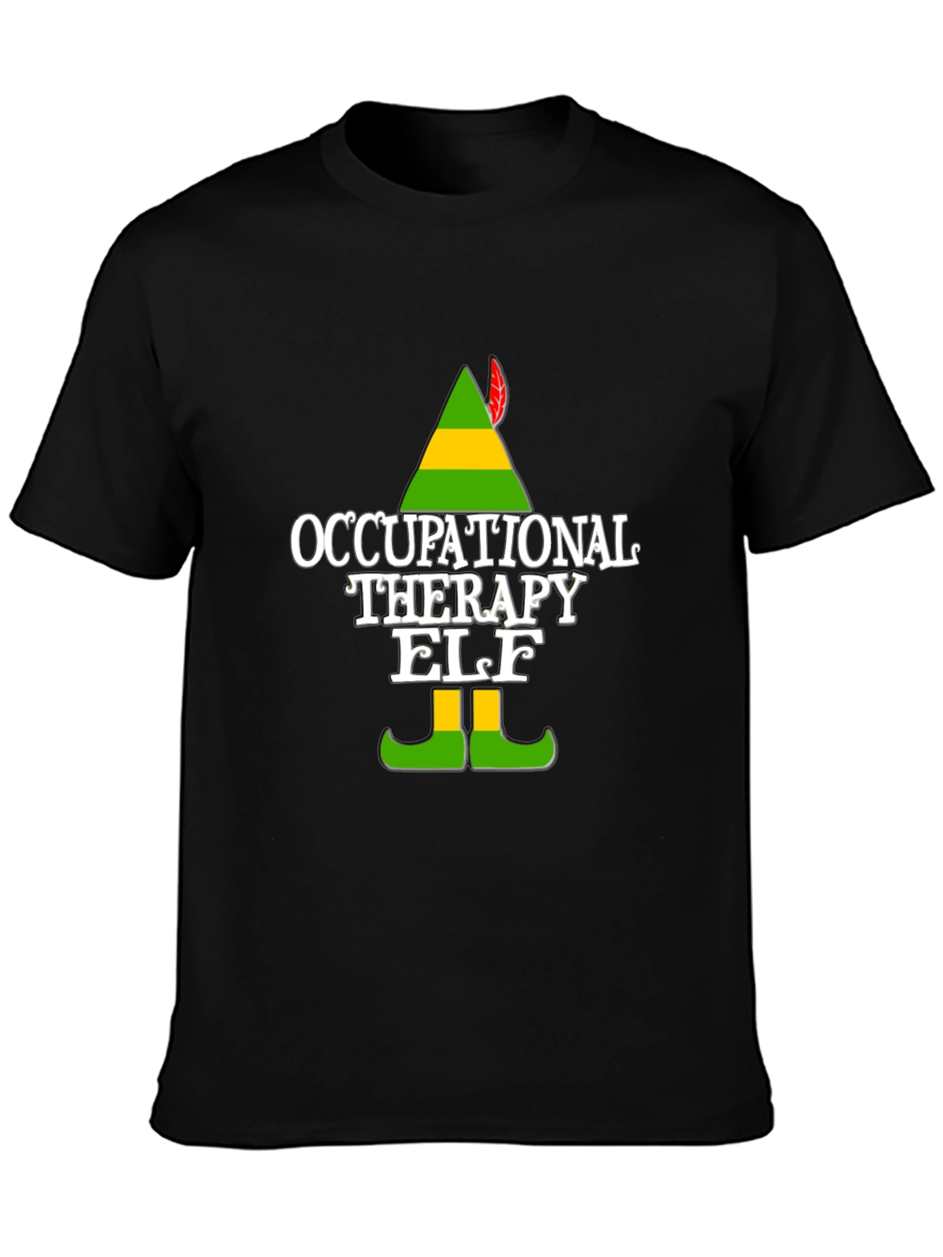 Occupational Therapy Elf T-Shirt - Holiday Cheer!