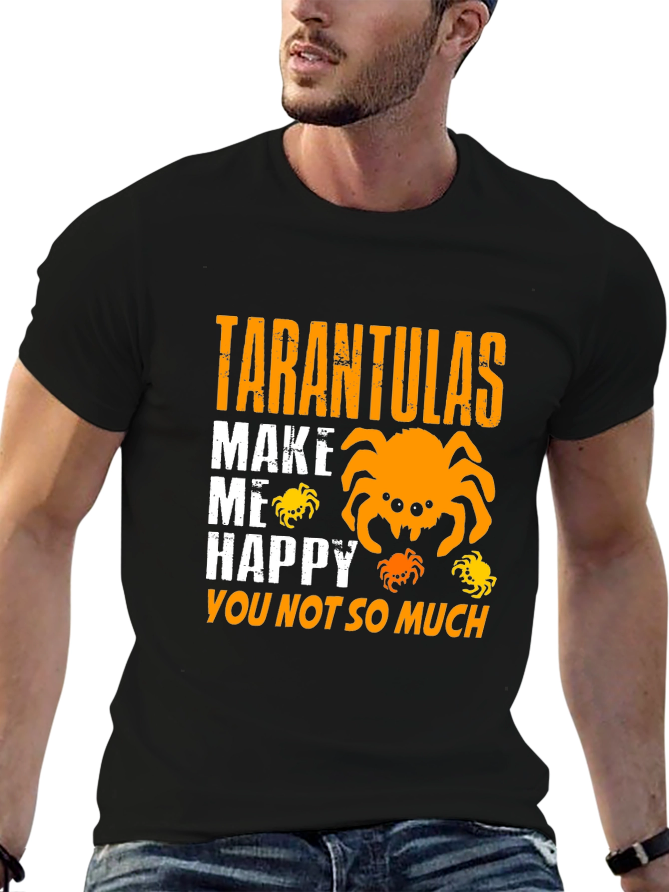 Tarantulas Make Me Happy T-Shirt