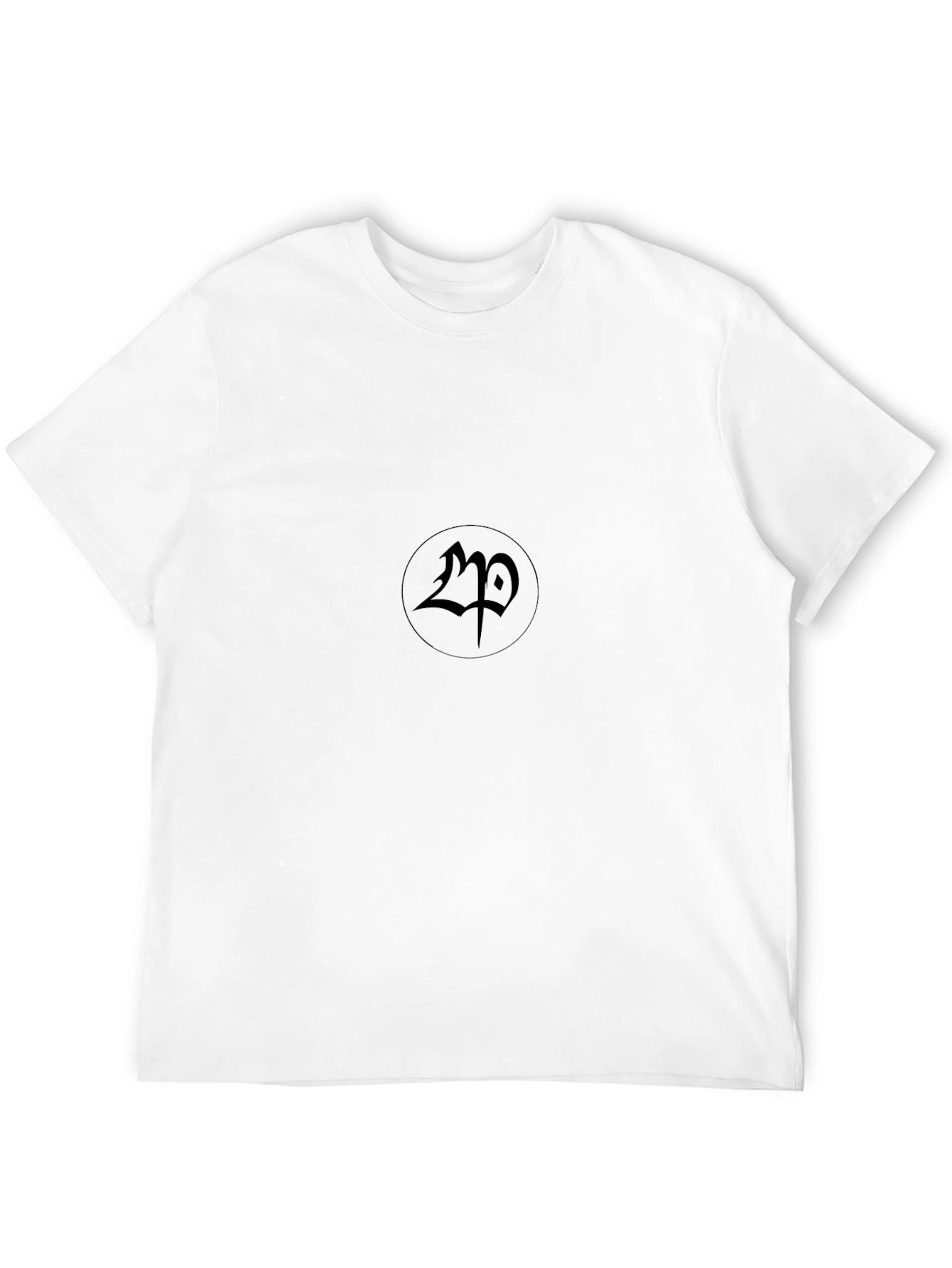 Black Graphic Tee - Minimalist Design