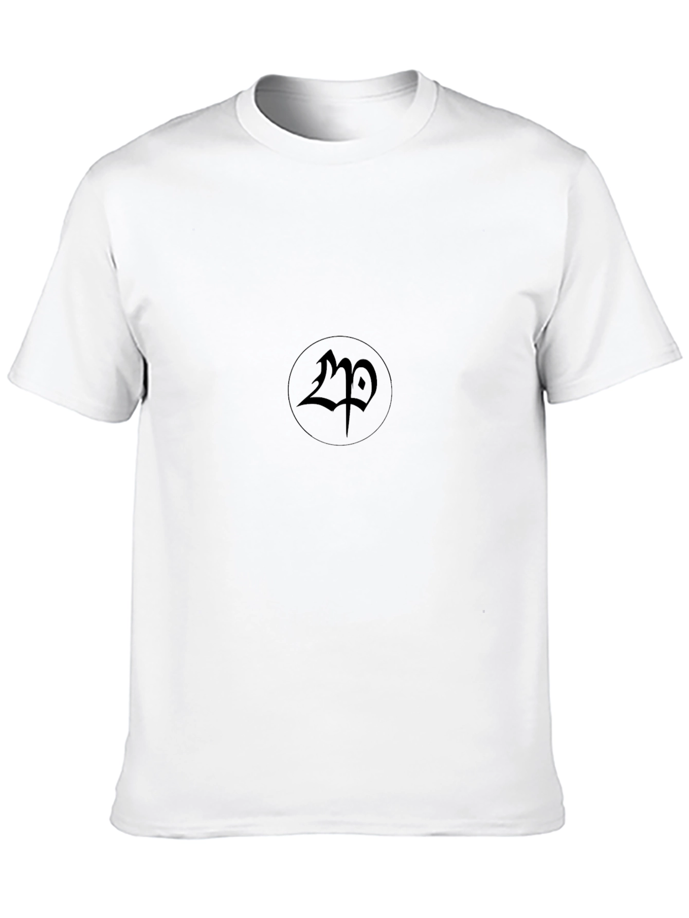 Black Graphic Tee - Minimalist Design