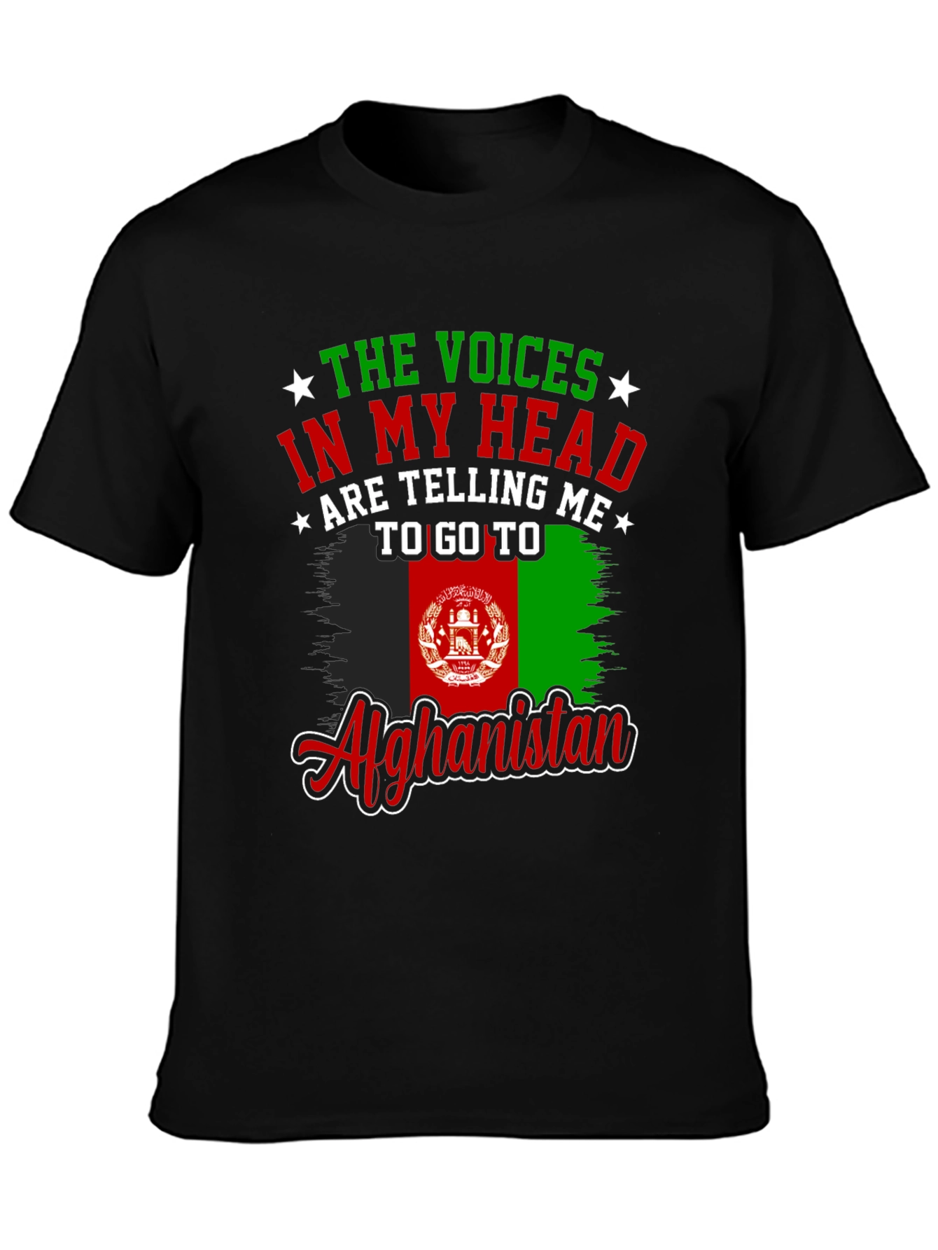 Afghanistan Voices T-Shirt - Funny Travel Tee