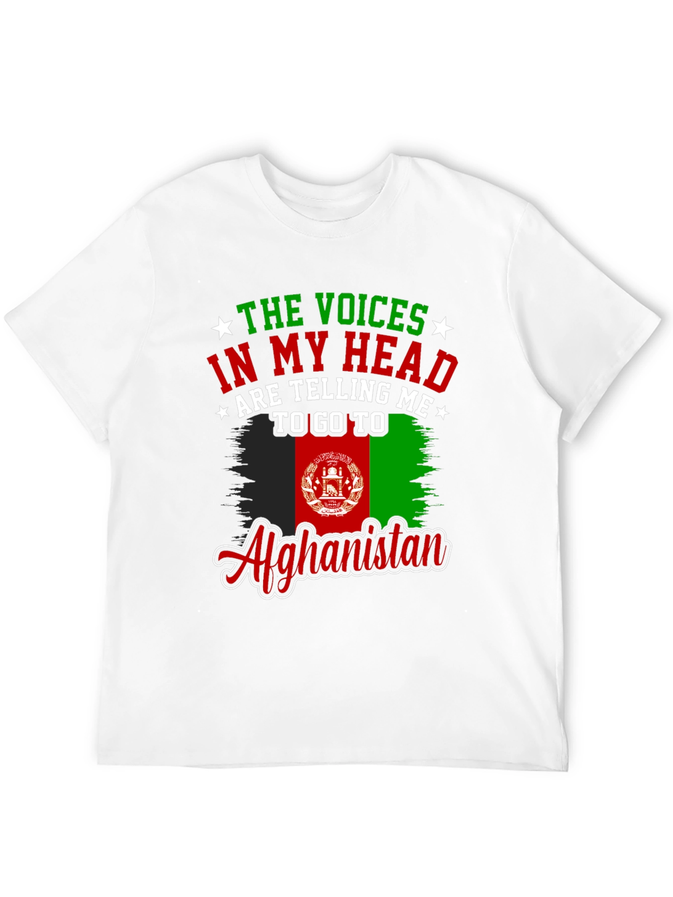 Afghanistan Voices T-Shirt - Funny Travel Tee