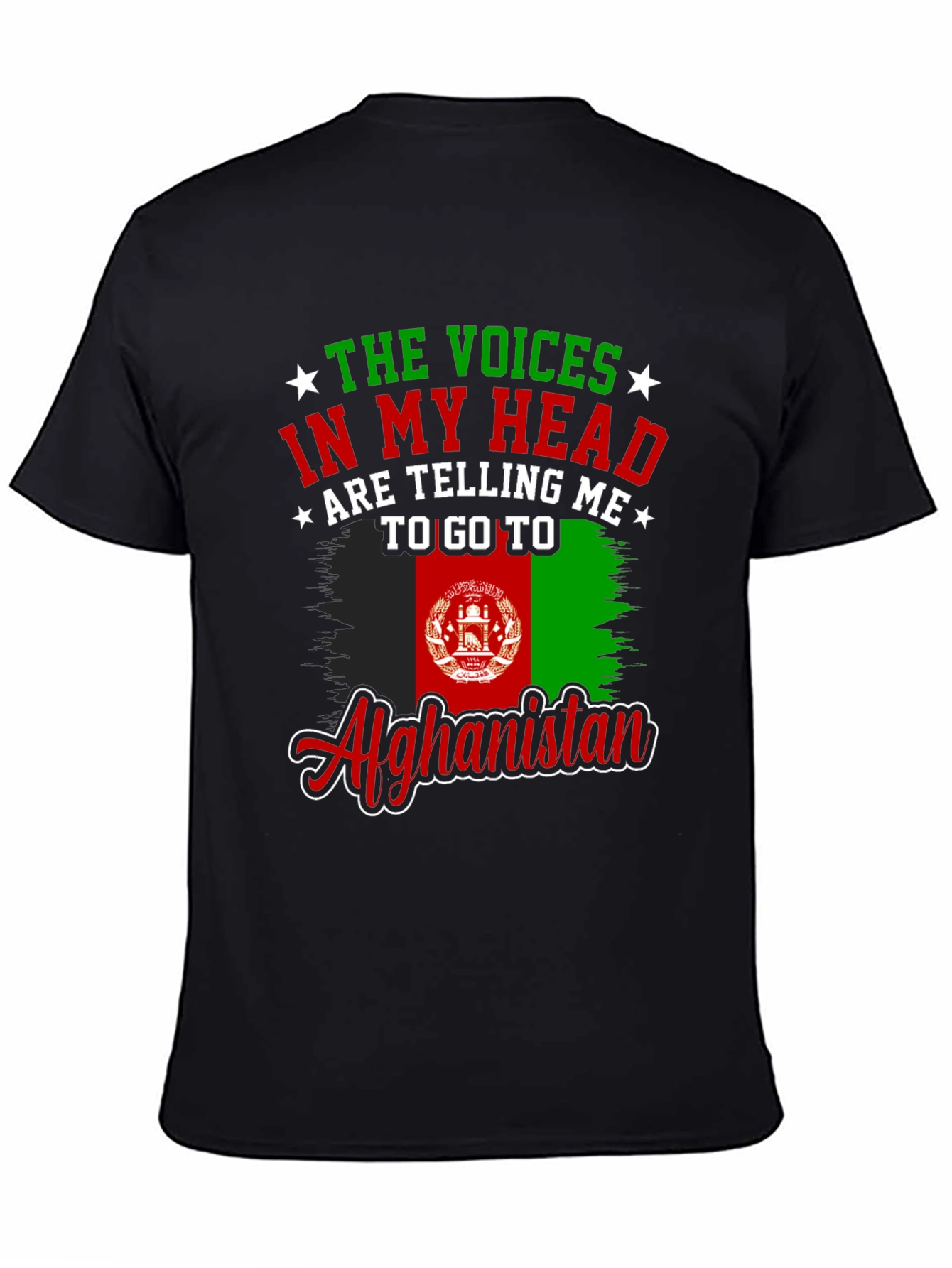Afghanistan Voices T-Shirt - Funny Travel Tee