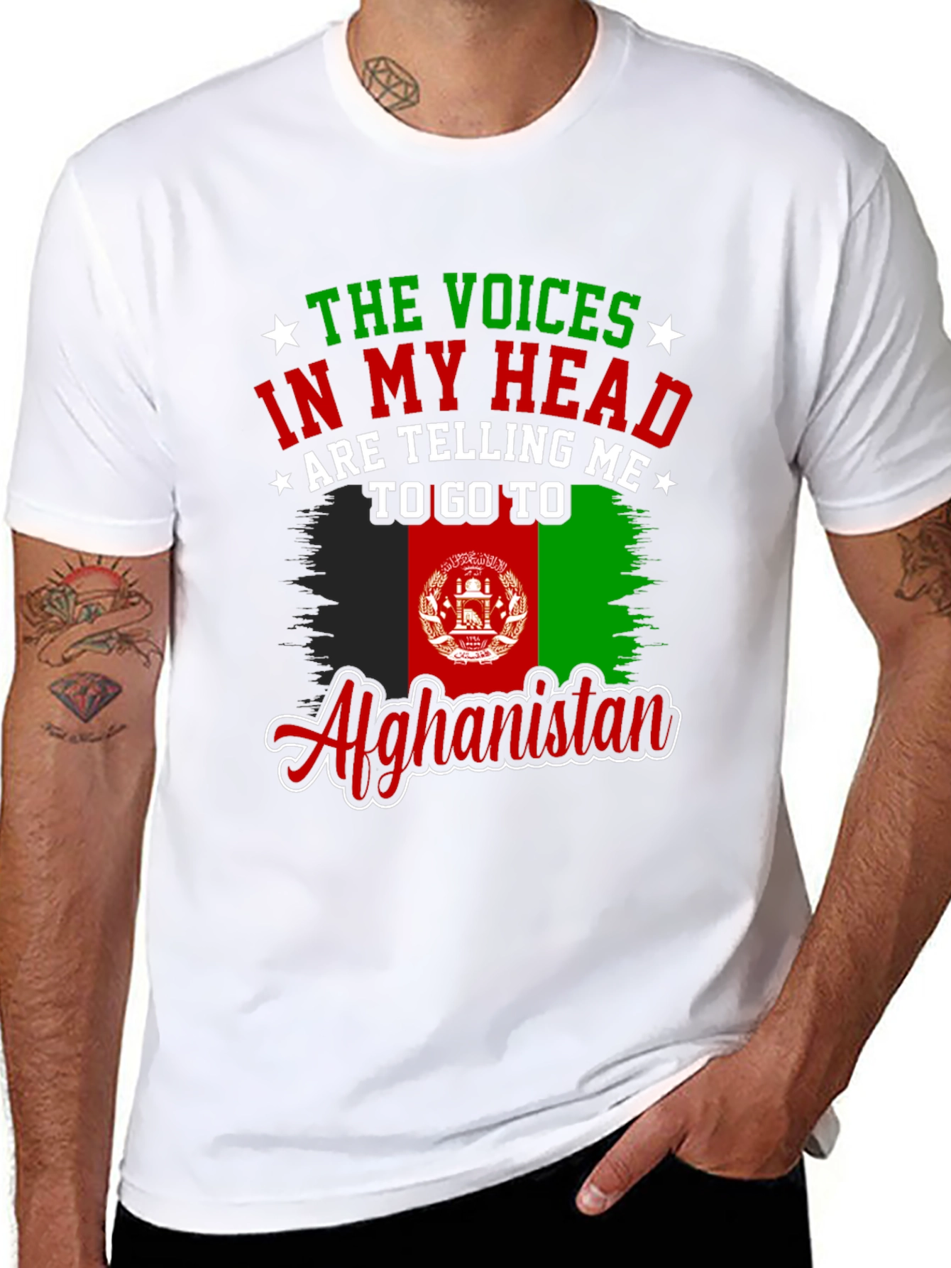 Afghanistan Voices T-Shirt - Funny Travel Tee