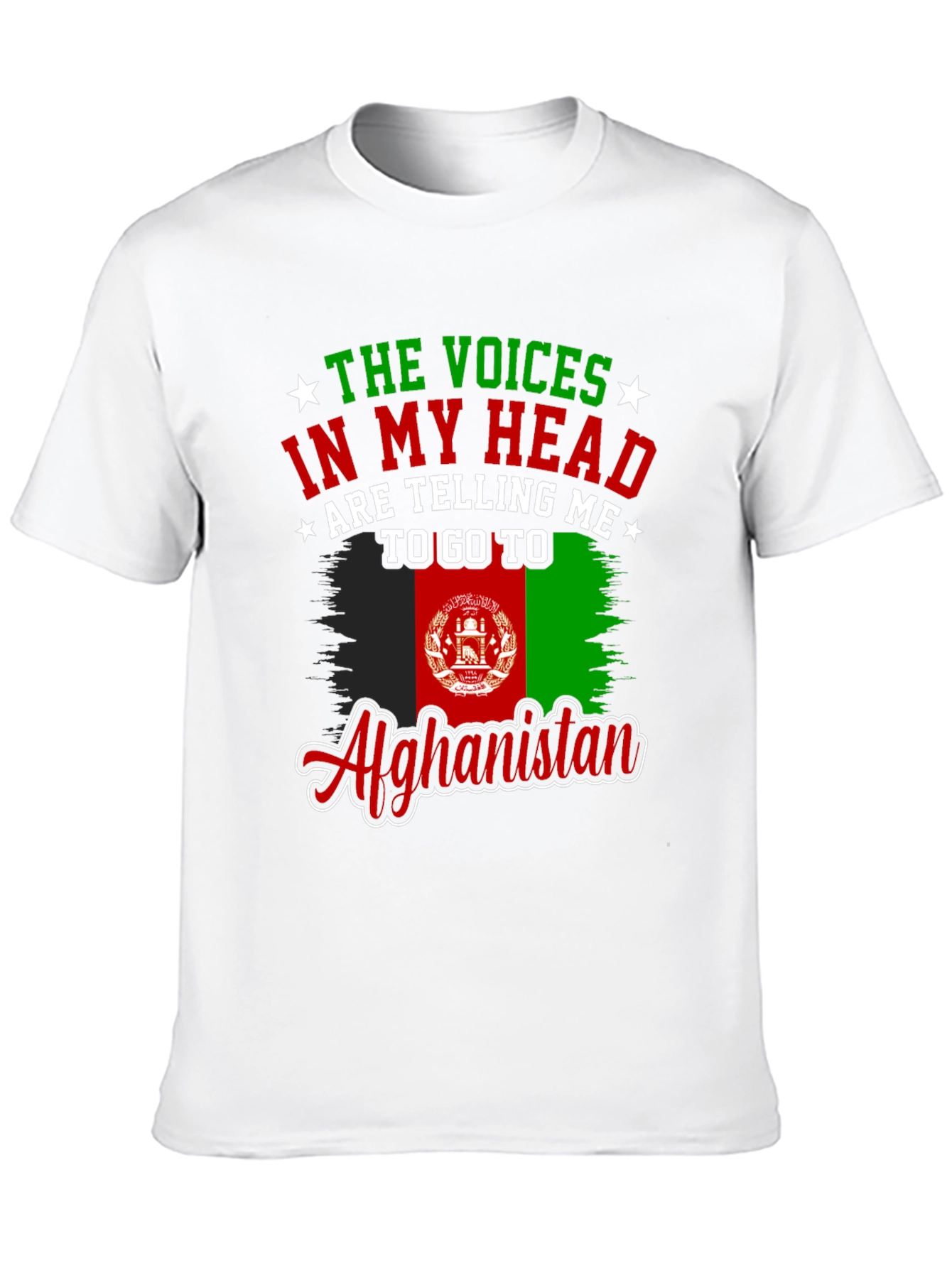 Afghanistan Voices T-Shirt - Funny Travel Tee