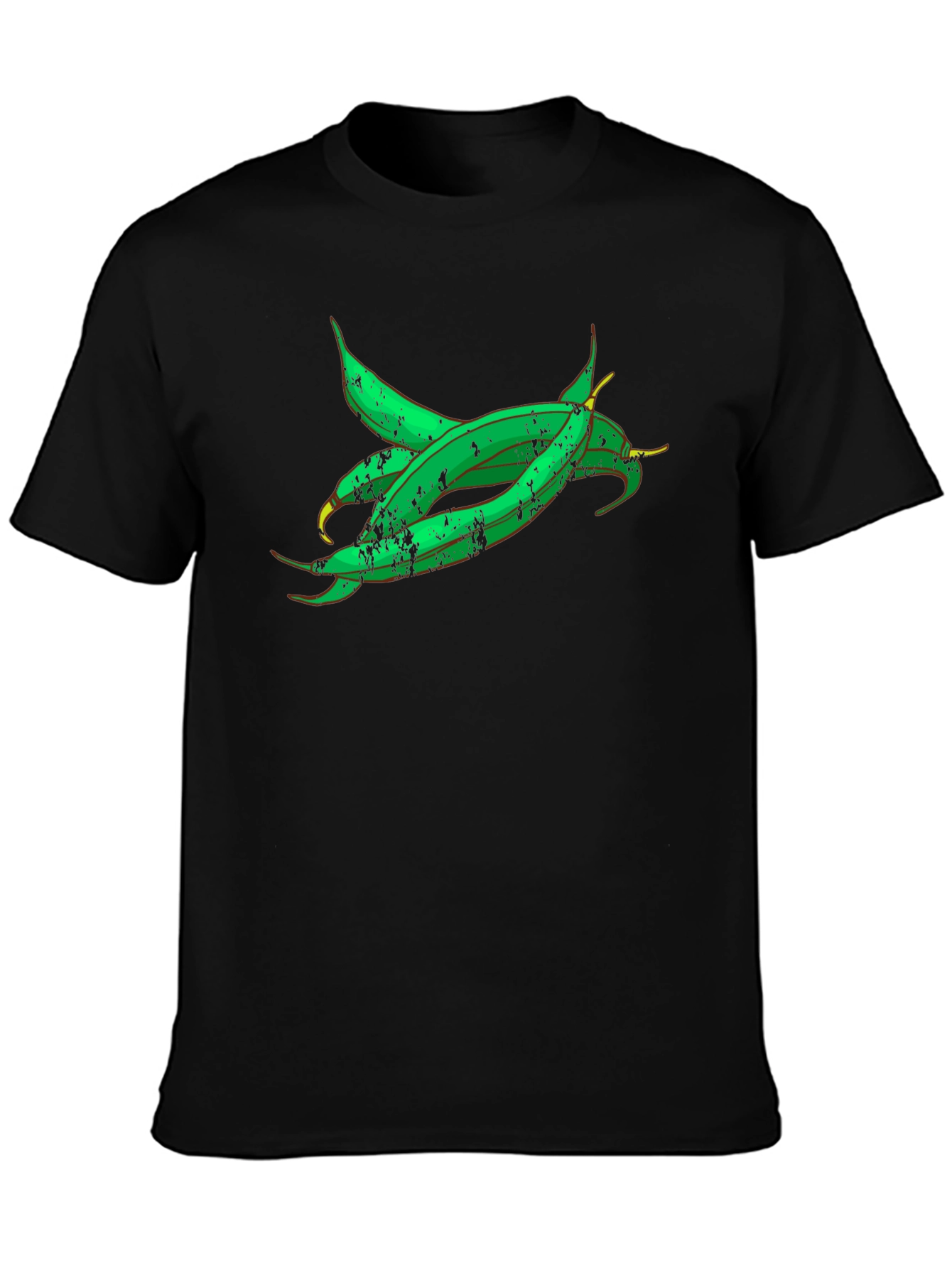 Green Beans Graphic Tee - Fresh Vegetable Shirt