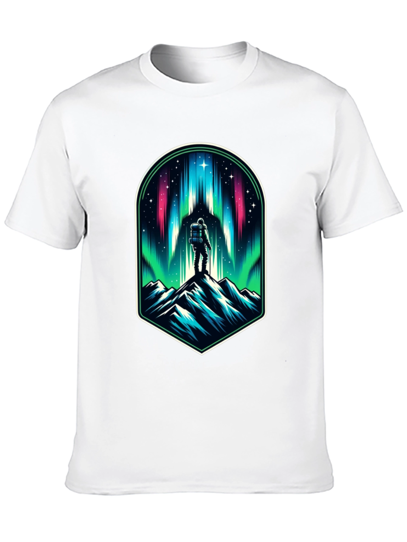Aurora Climber Graphic Tee - Black