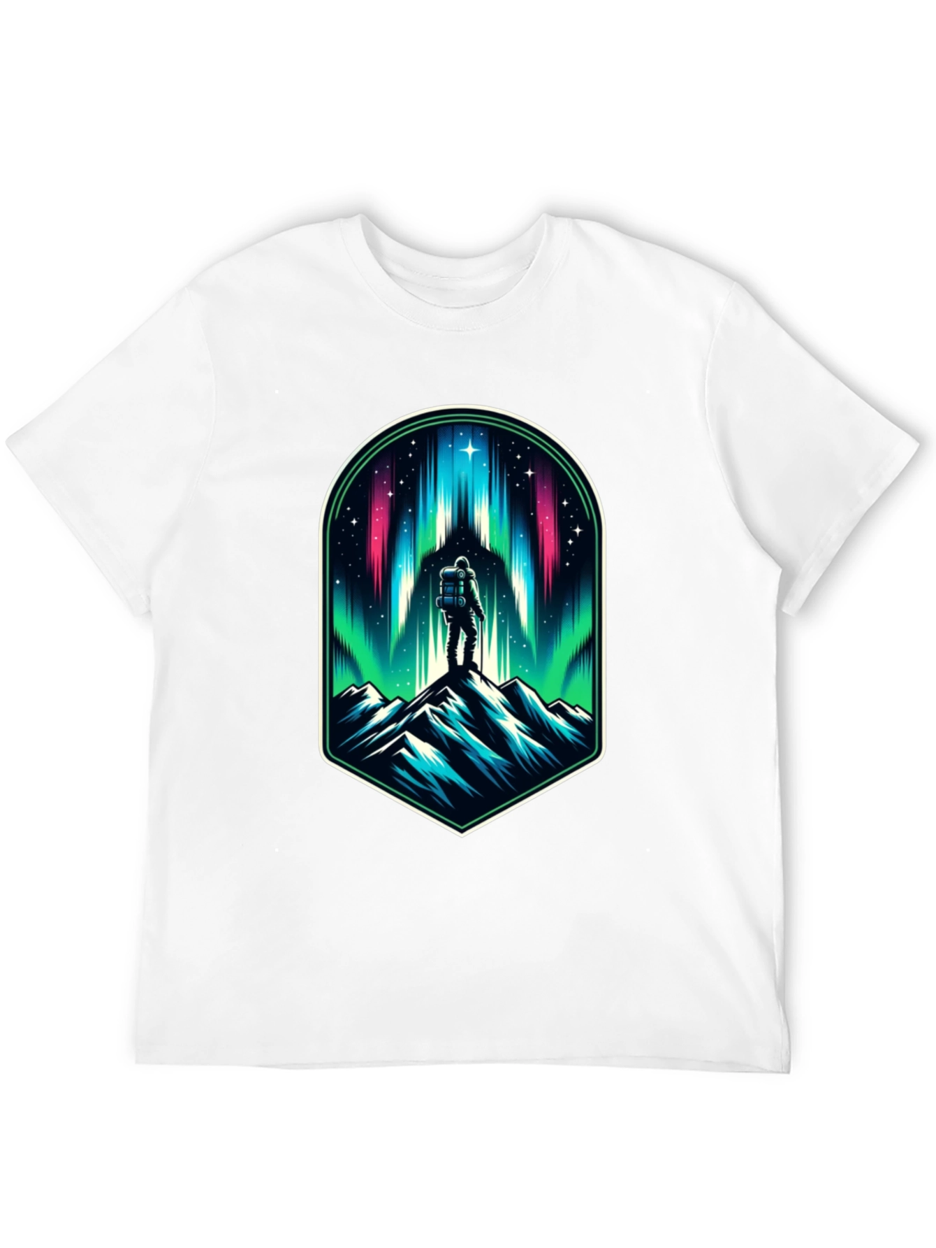 Aurora Climber Graphic Tee - Black