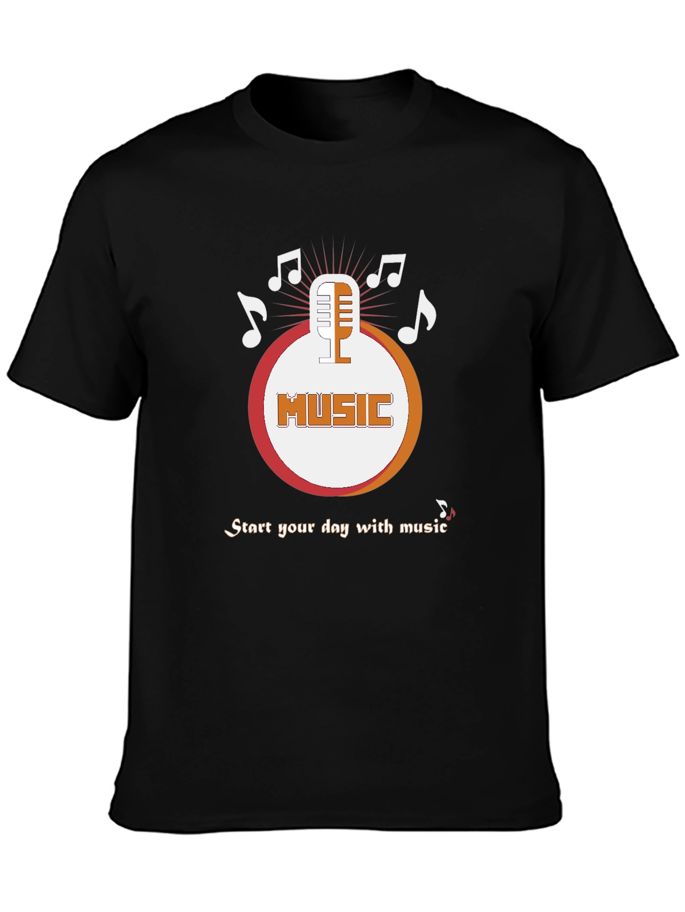 Music Lover T-Shirt: Start Your Day with a Song!