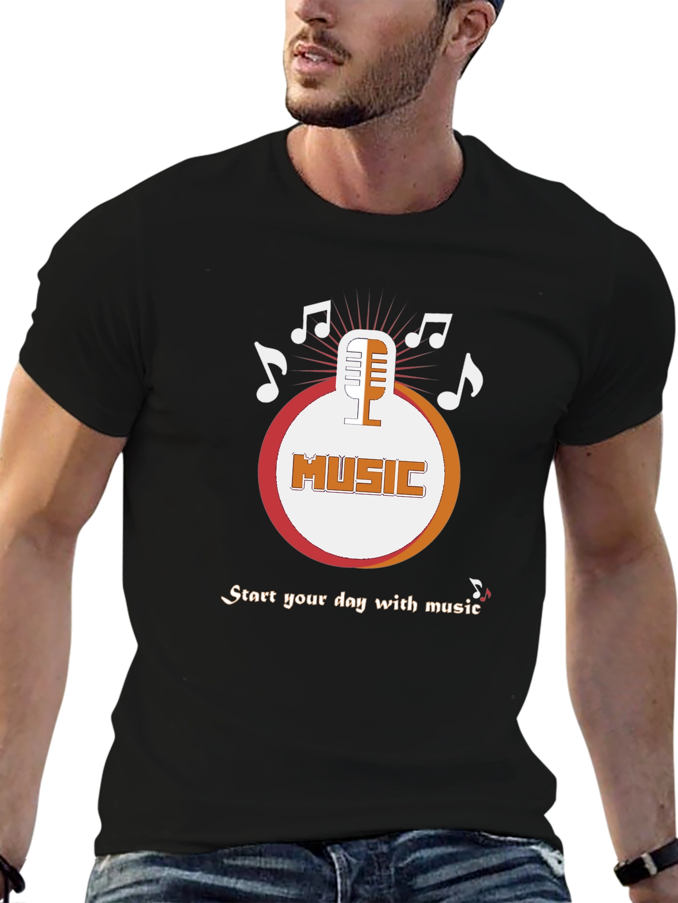 Music Lover T-Shirt: Start Your Day with a Song!