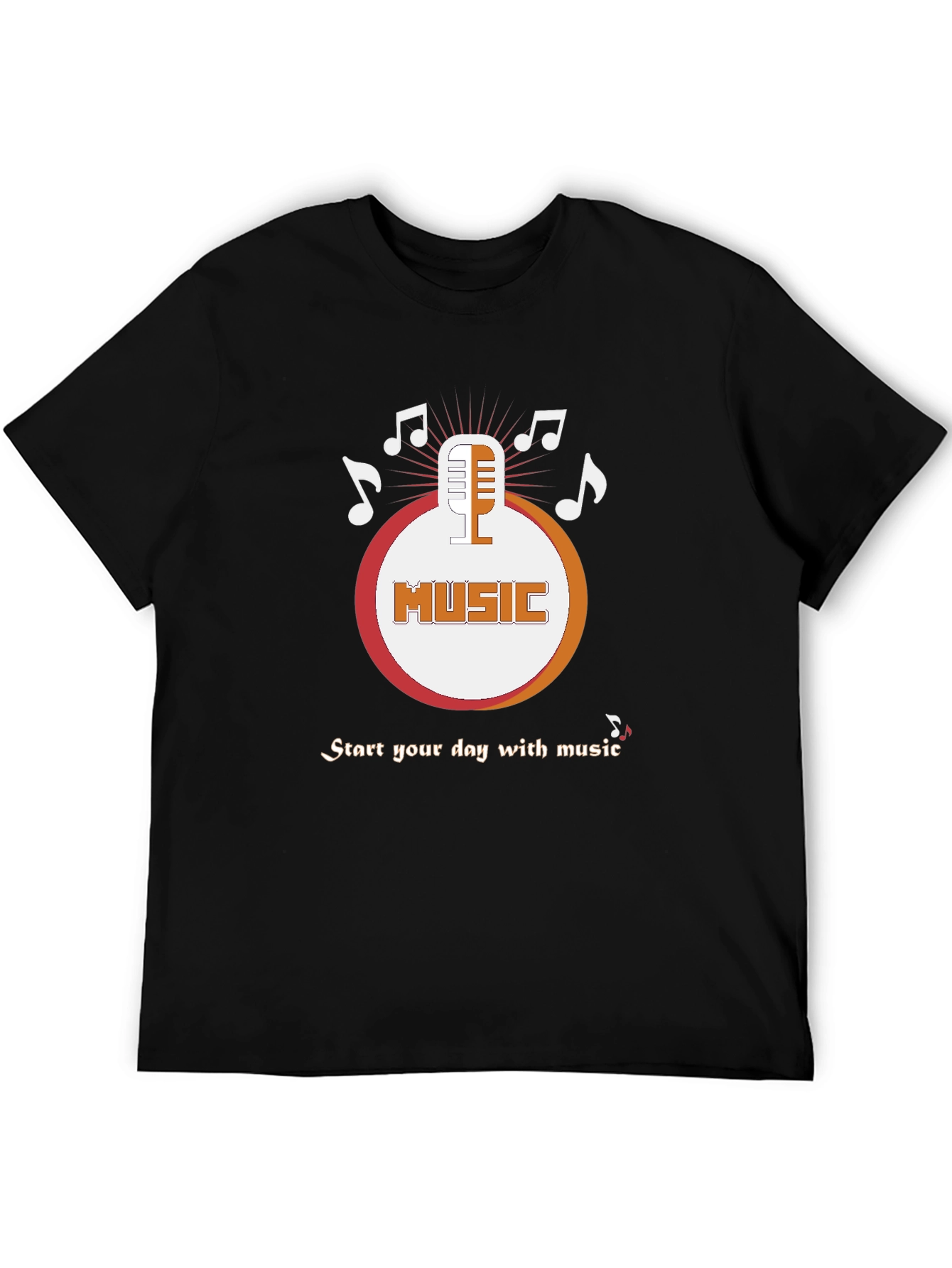 Music Lover T-Shirt: Start Your Day with a Song!