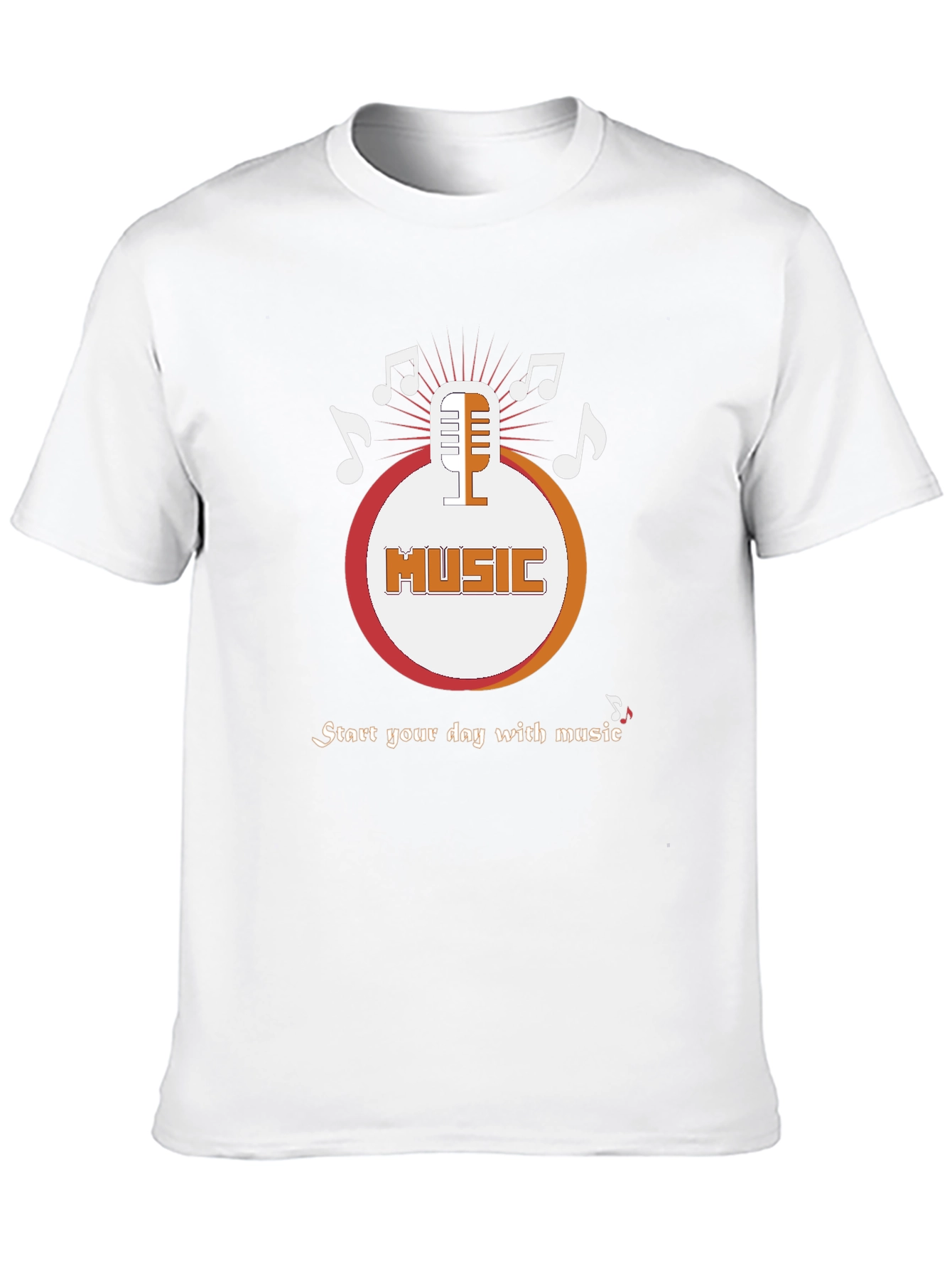 Music Lover T-Shirt: Start Your Day with a Song!