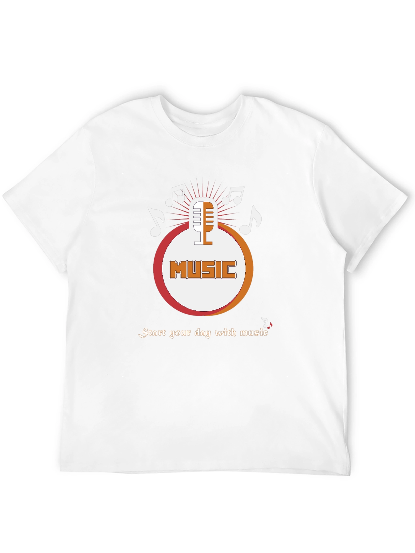 Music Lover T-Shirt: Start Your Day with a Song!