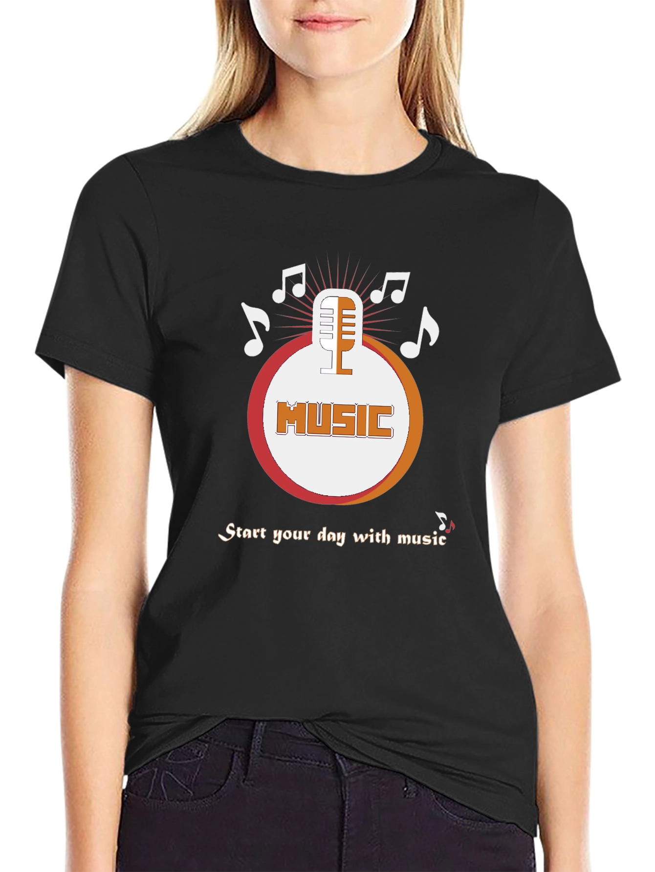 Music Lover T-Shirt: Start Your Day with a Song!