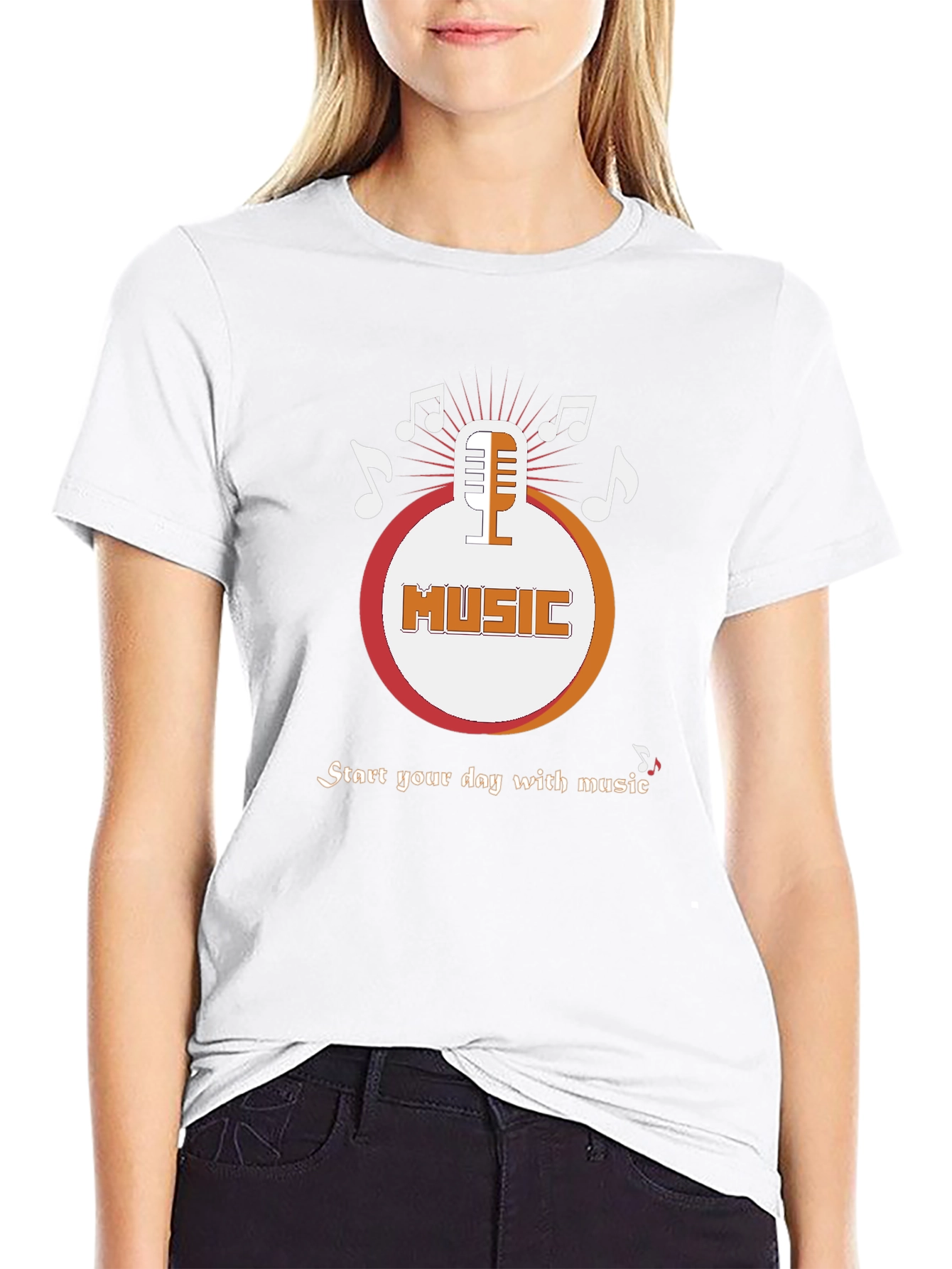 Music Lover T-Shirt: Start Your Day with a Song!