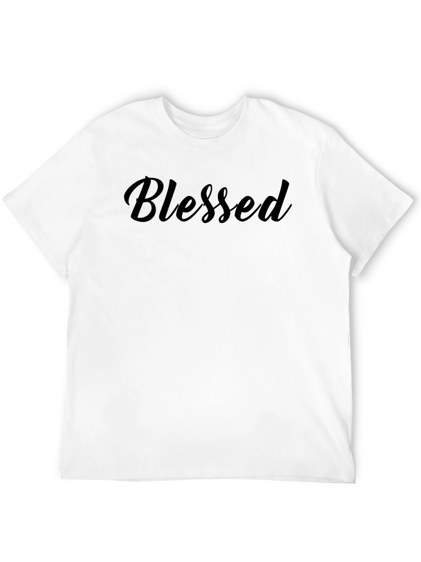Blessed Black T-Shirt for Men