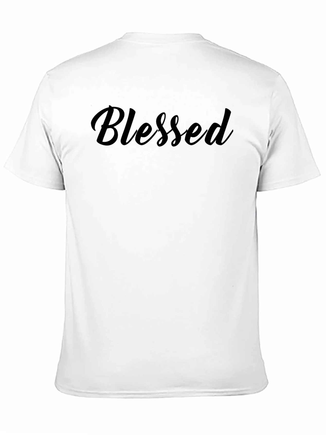 Blessed Black T-Shirt for Men