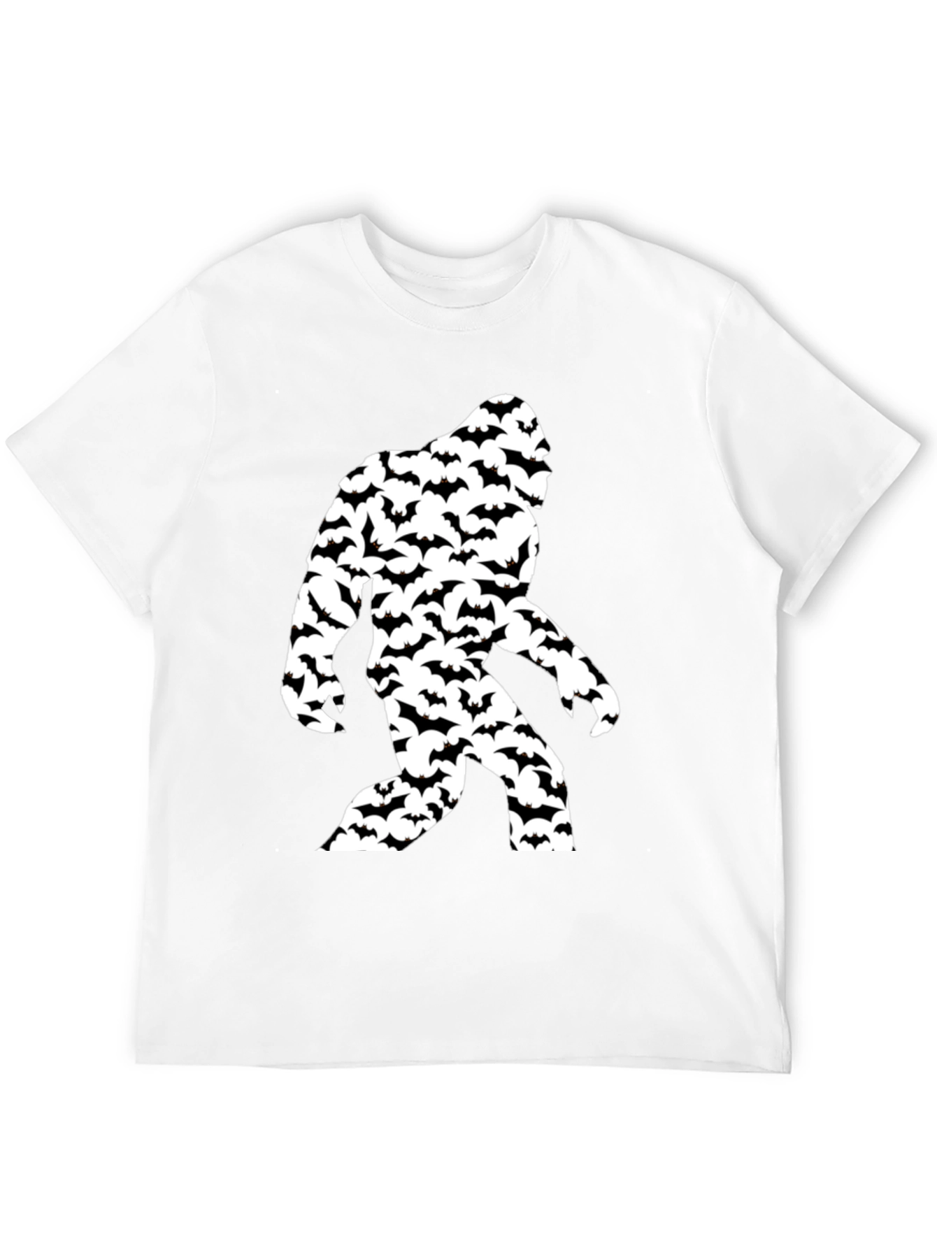 Bigfoot Bats Graphic T-Shirt - Black