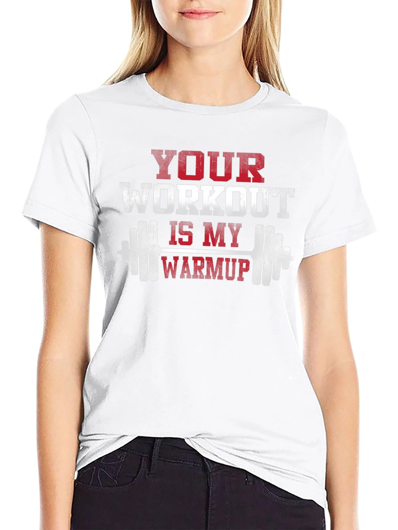 Workout Warmup Graphic Tee