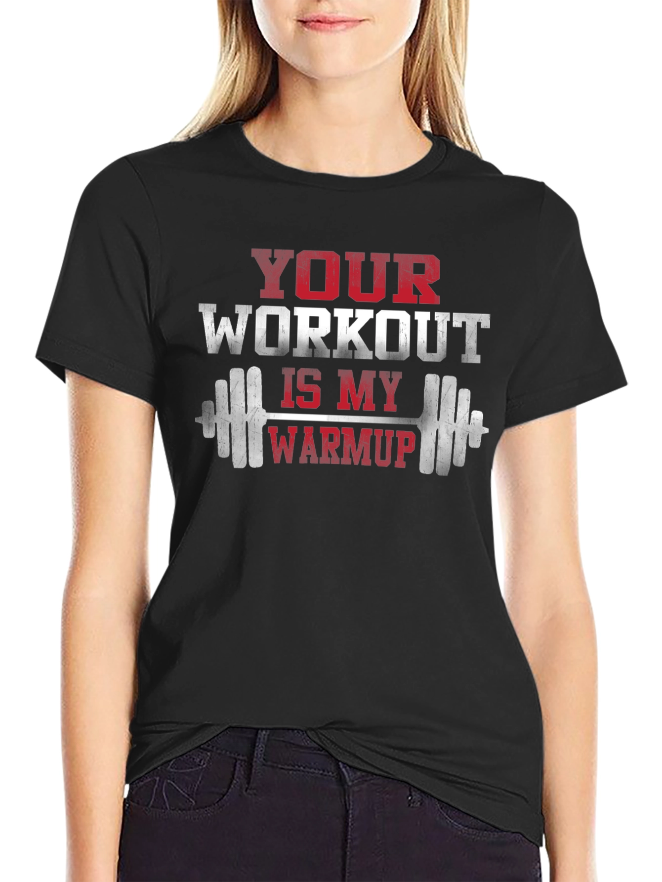 Workout Warmup Graphic Tee