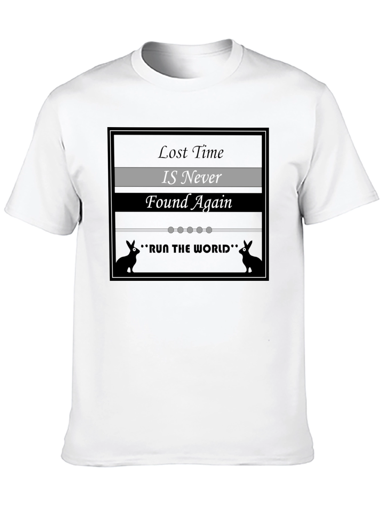 Lost Time Graphic Tee - Soft Cotton Blend