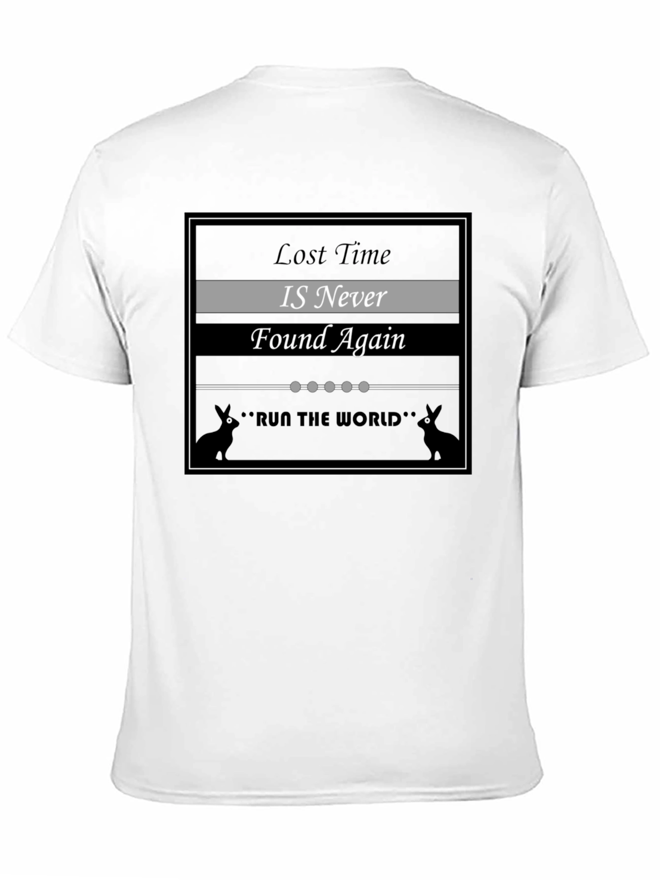 Lost Time Graphic Tee - Soft Cotton Blend