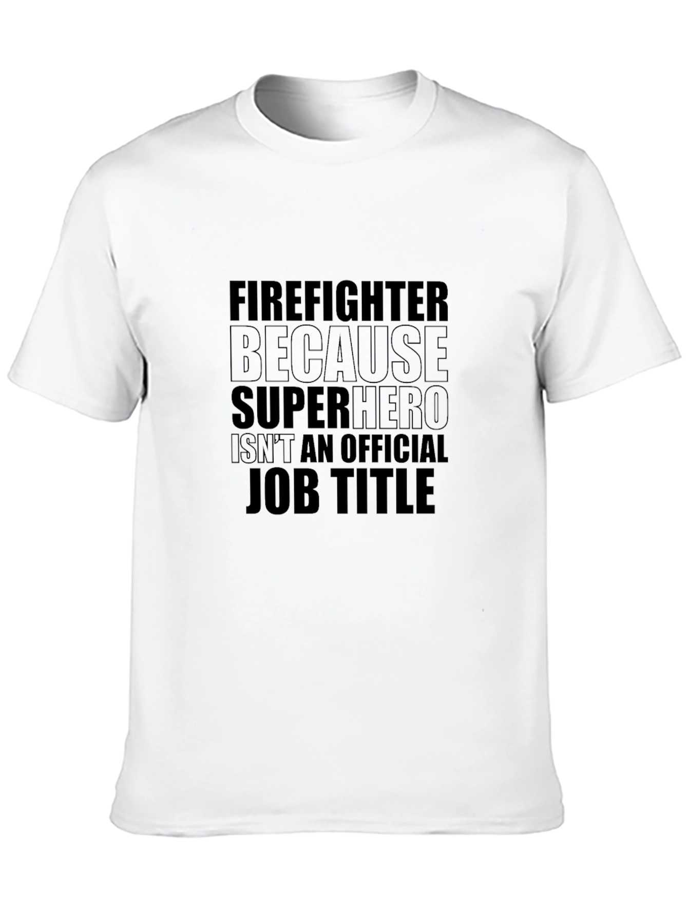 Firefighter Superhero T-Shirt
