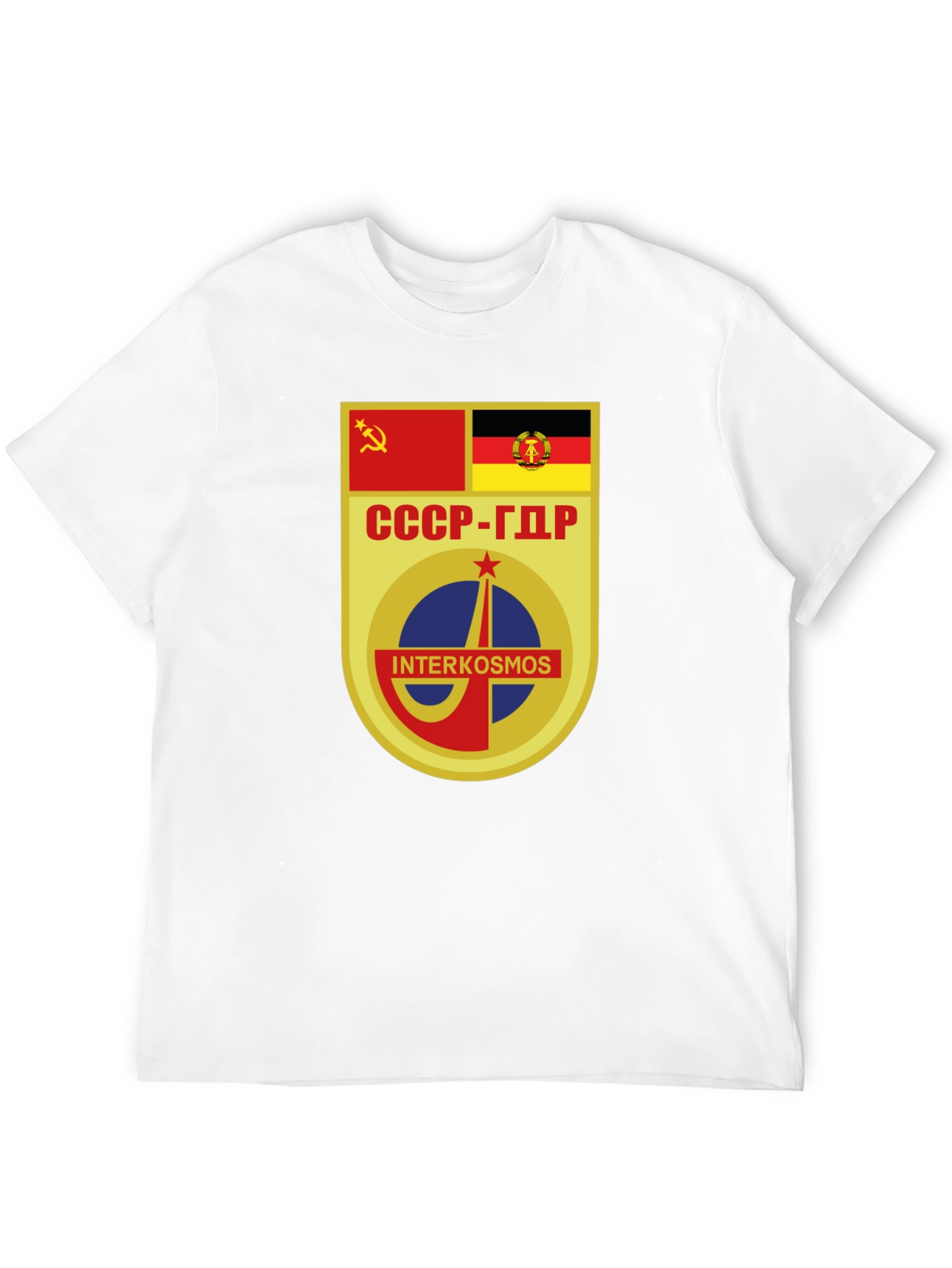Interkosmos Soviet Union Space Program T-Shirt