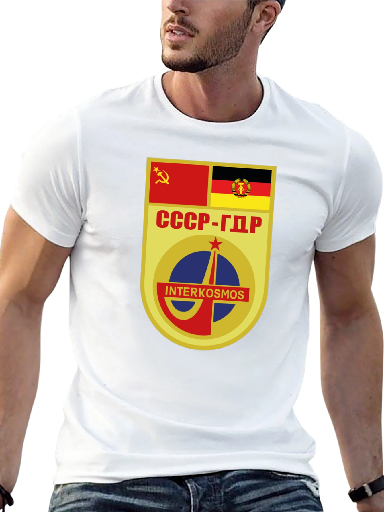 Interkosmos Soviet Union Space Program T-Shirt
