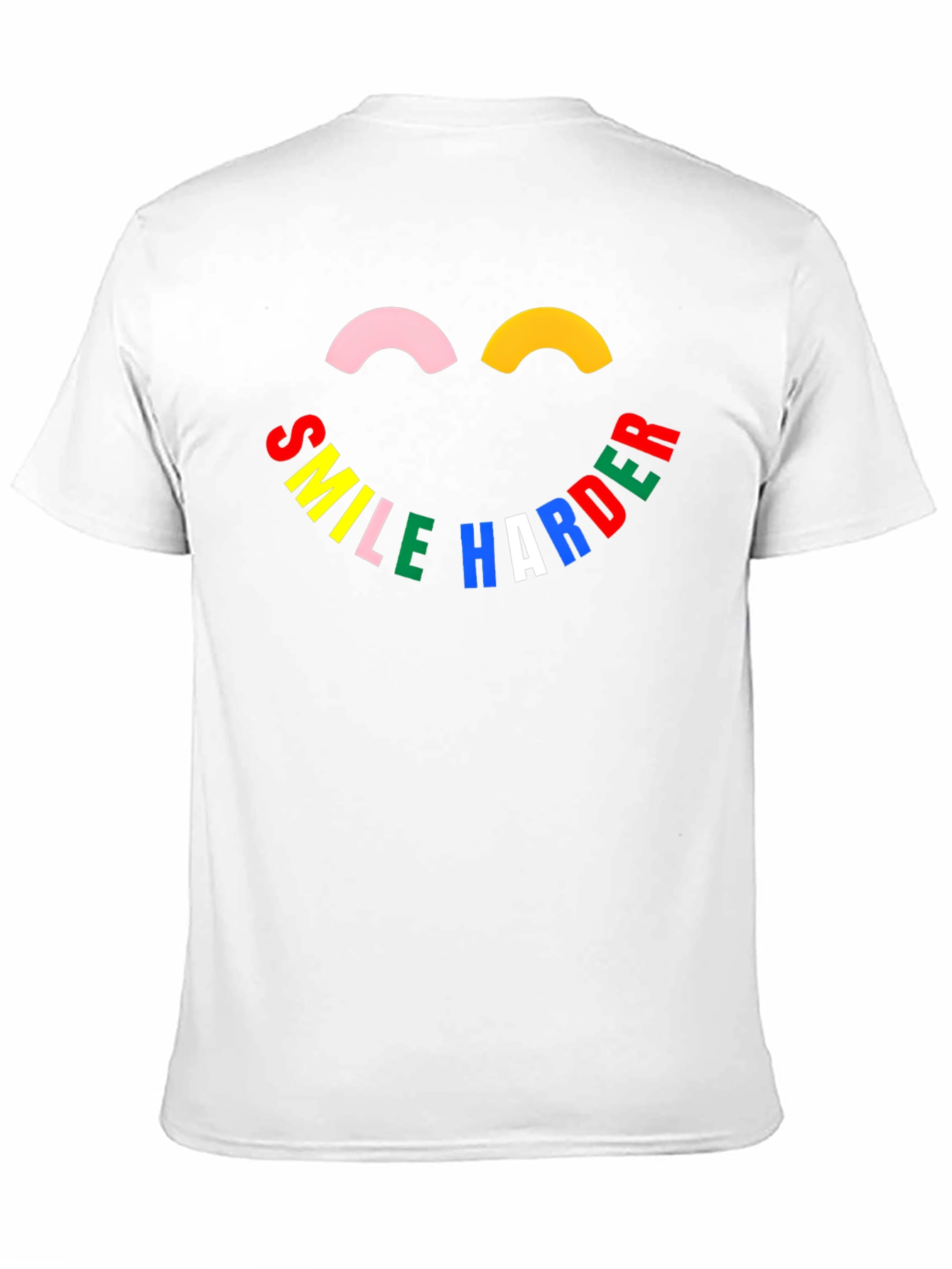 Smile Harder Graphic Tee - Black T-Shirt
