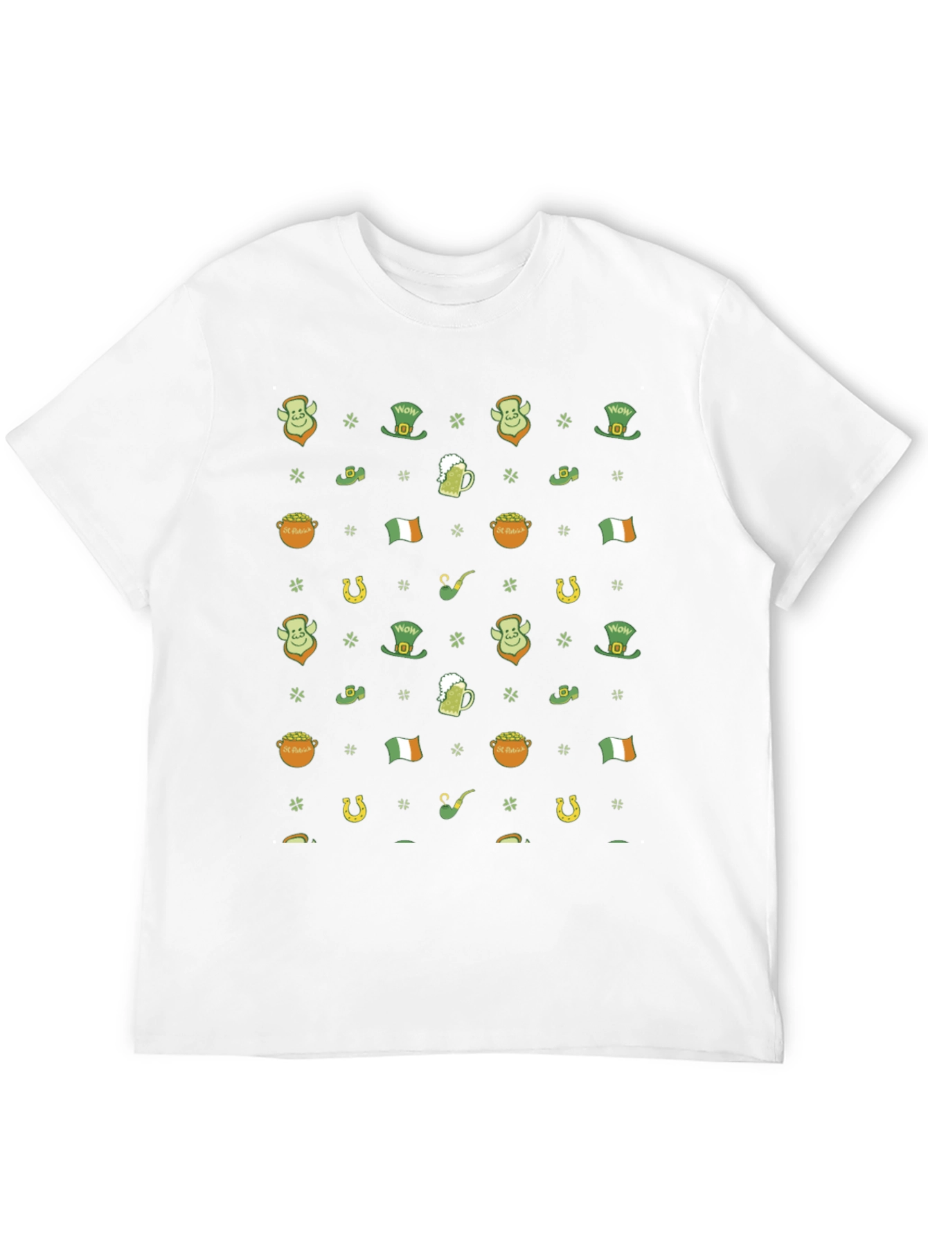 St. Patricks Day Pattern T-Shirt