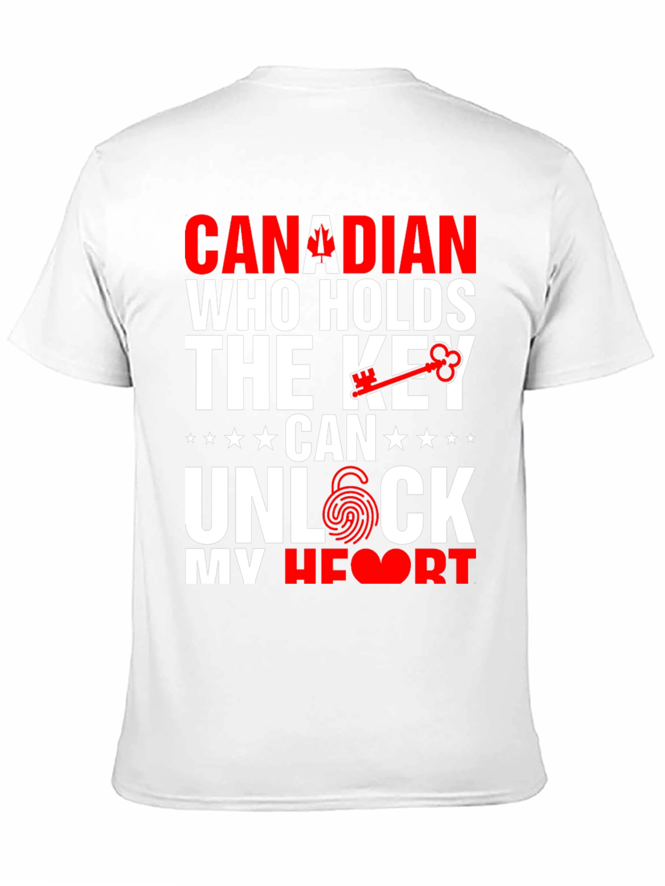 Canadian Heart Unlock T-Shirt
