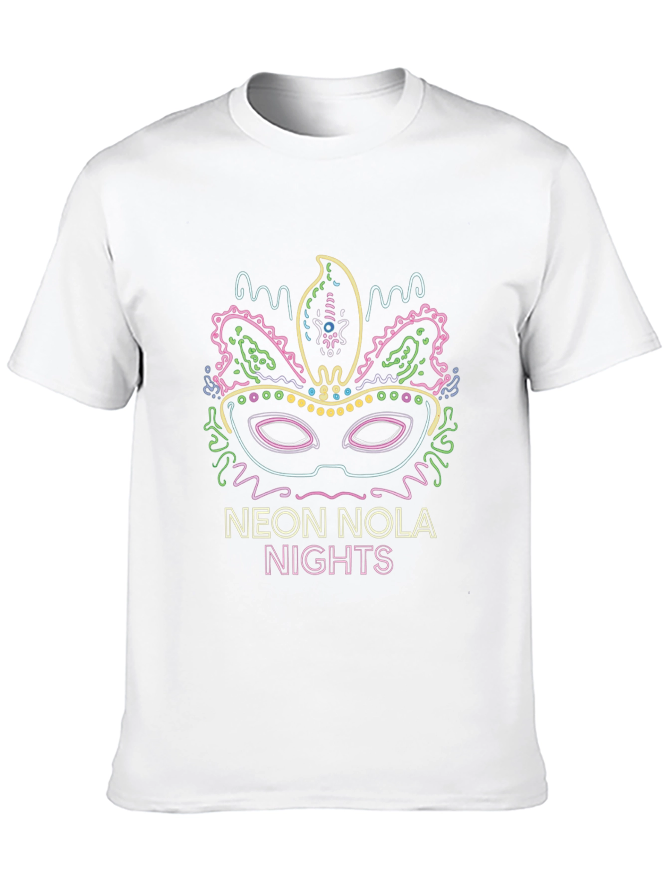 Neon NOLA Nights Graphic Tee