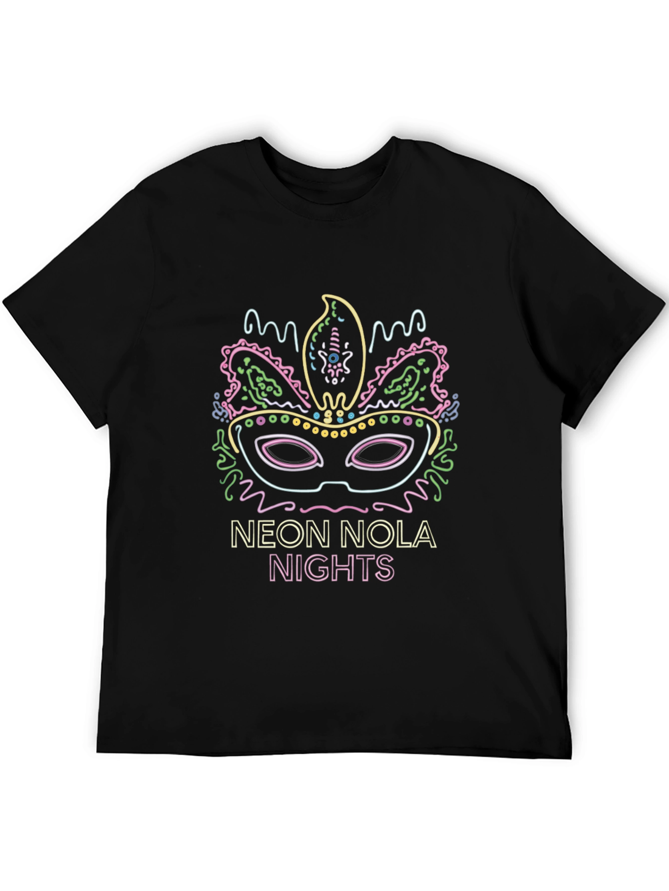 Neon NOLA Nights Graphic Tee