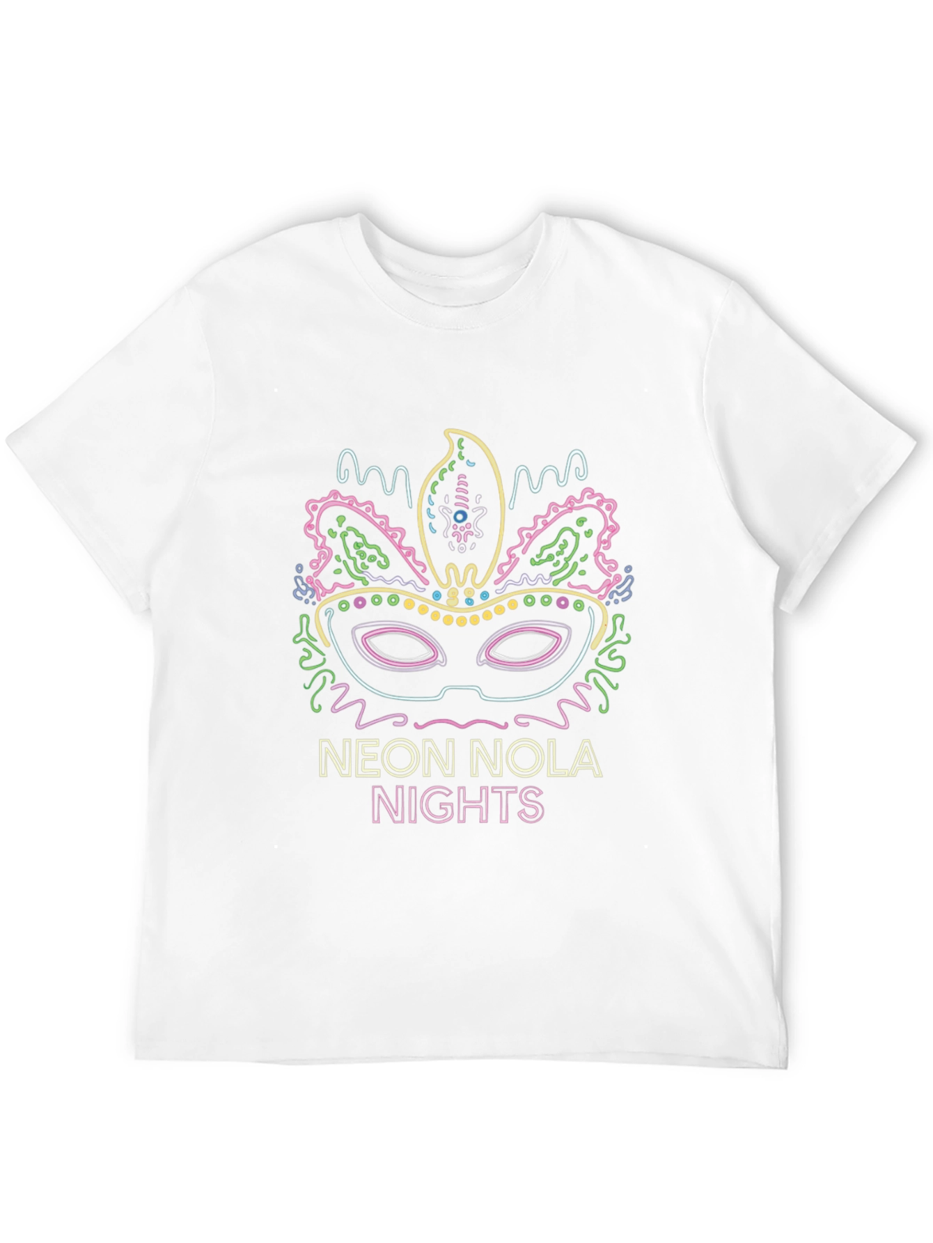 Neon NOLA Nights Graphic Tee