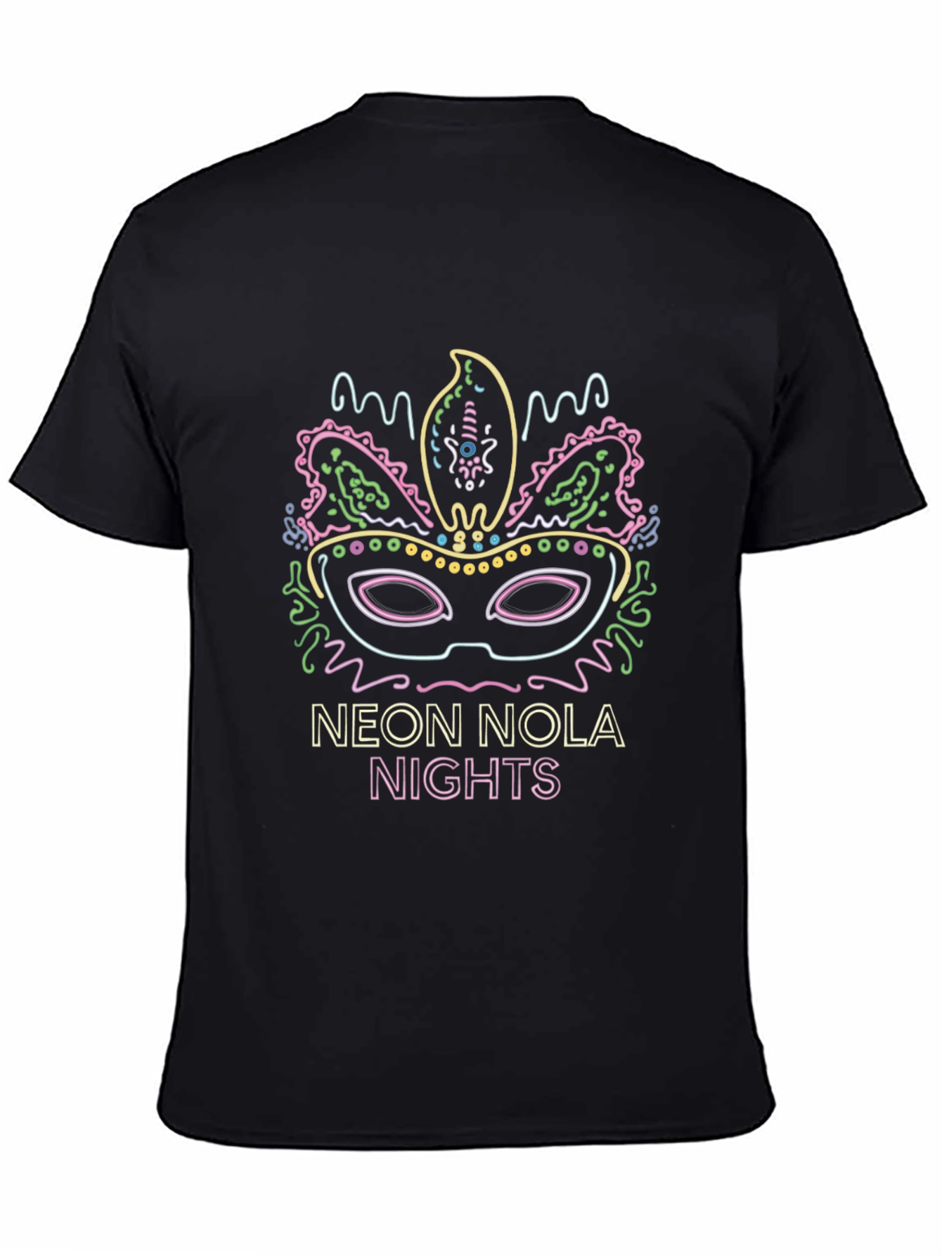 Neon NOLA Nights Graphic Tee