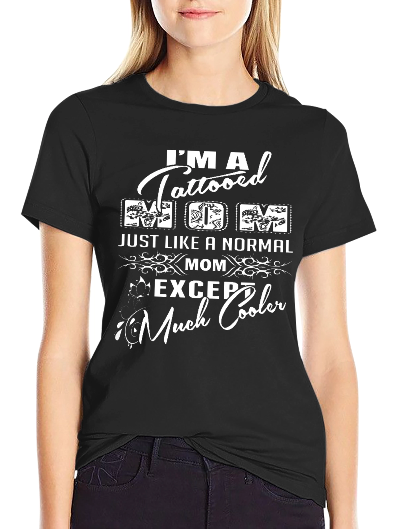 Tattooed Mom Graphic Tee - Cool Mothers Day Gift